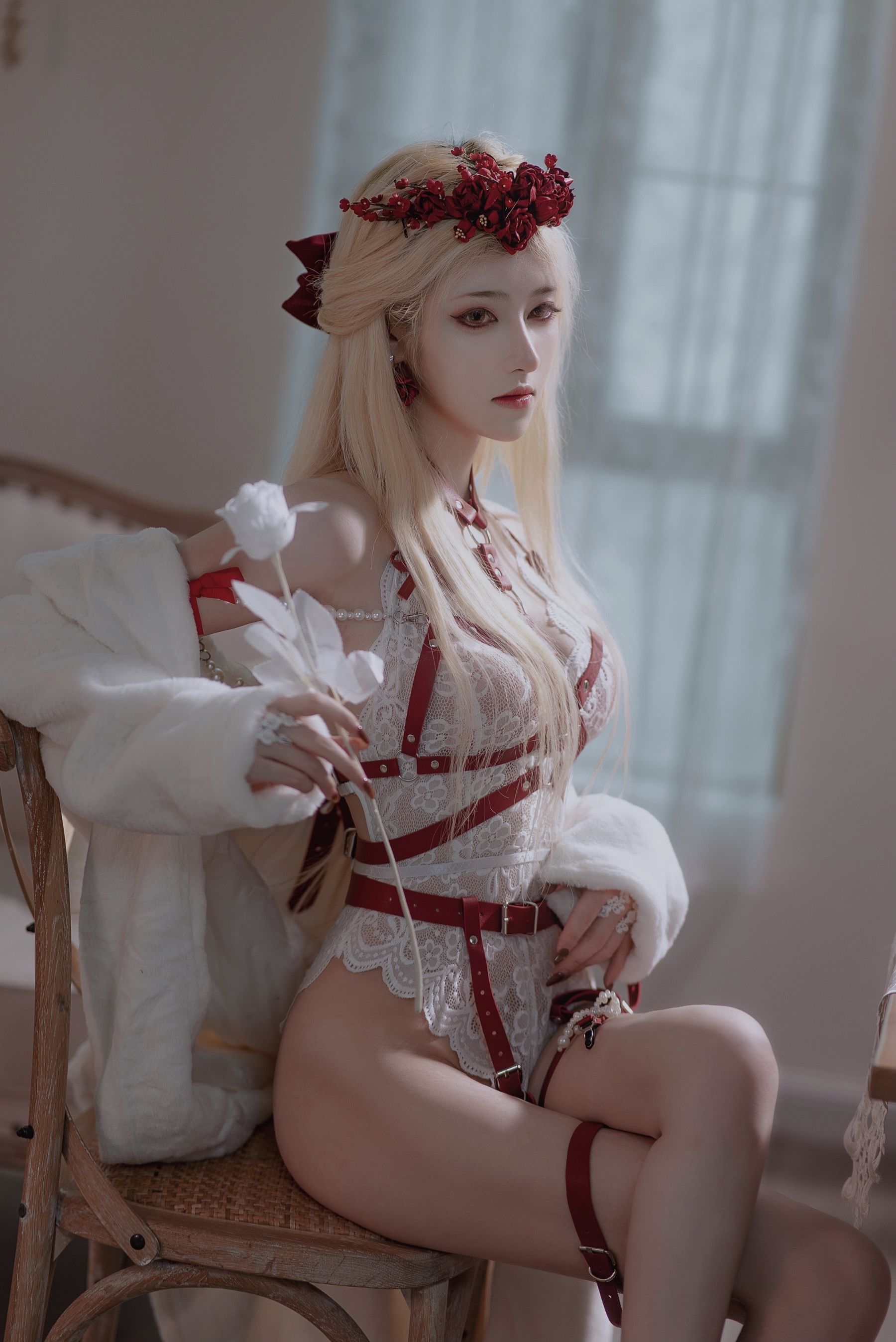 动漫博主南桃Momoko - 玫瑰-图24