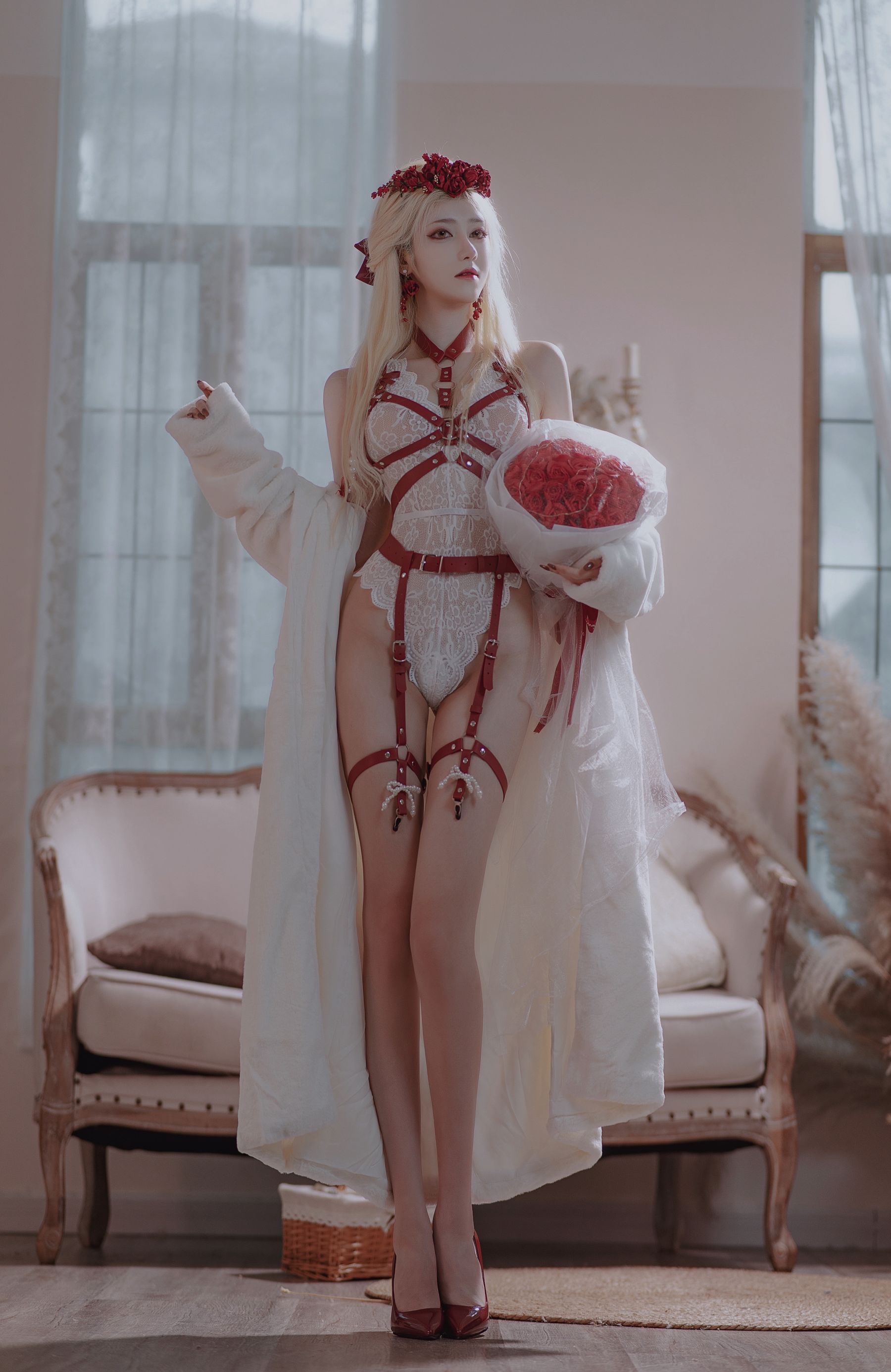 动漫博主南桃Momoko - 玫瑰-图7