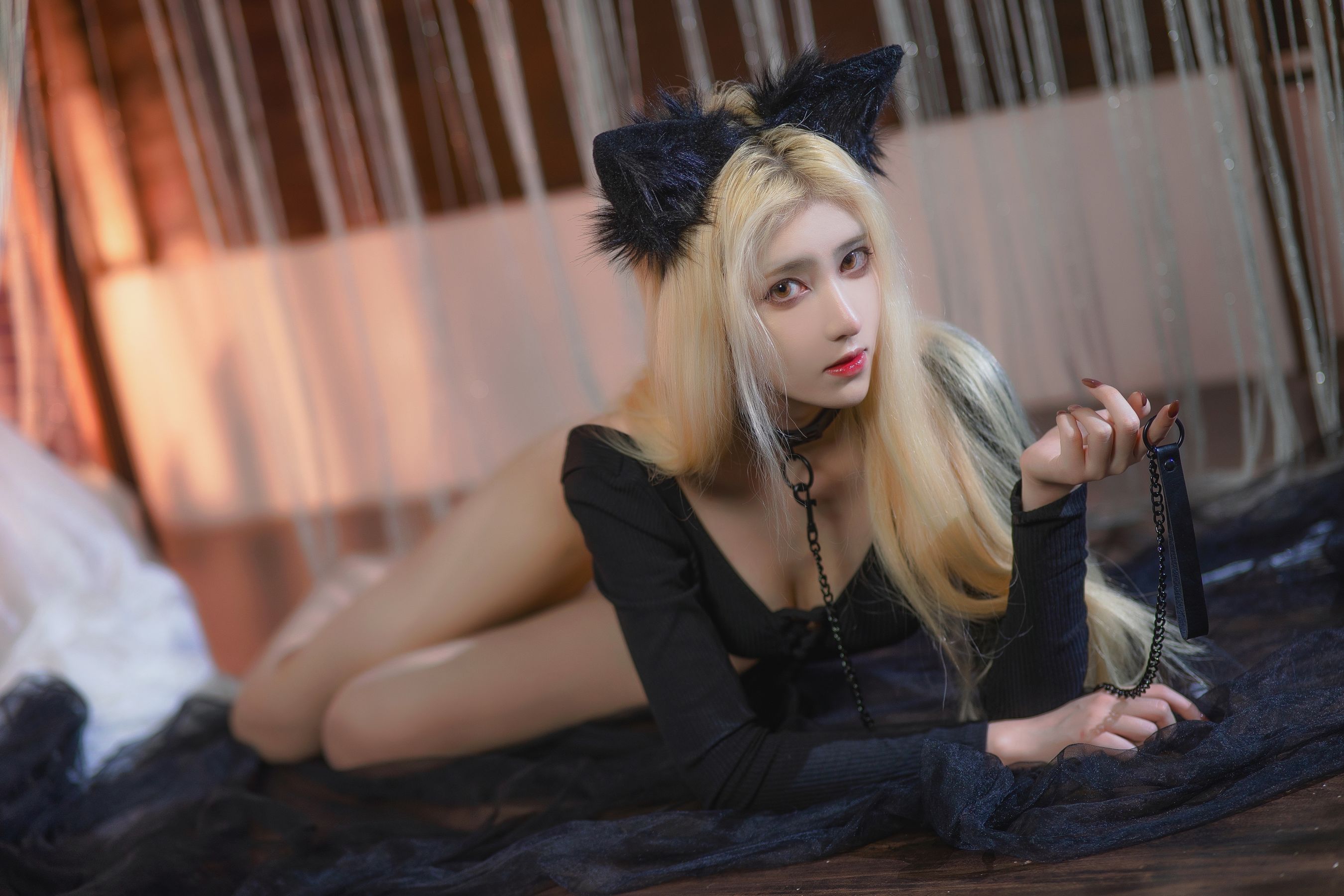 动漫博主南桃Momoko - 黑猫咪-图11