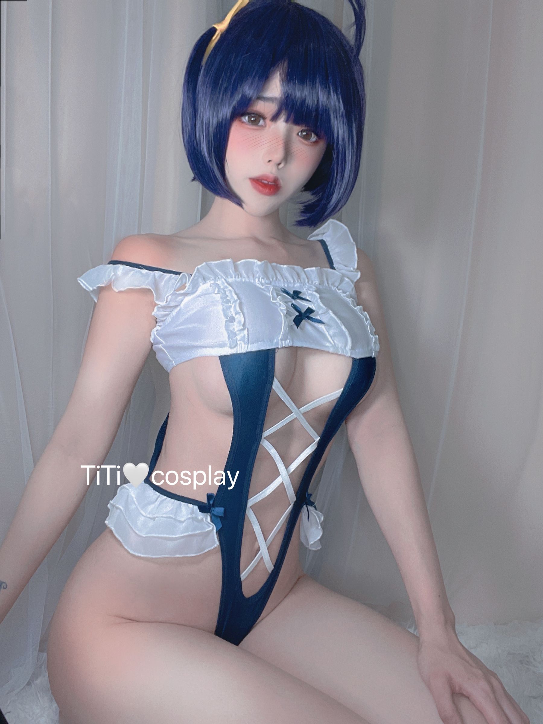 钛合金大粑粑 - 女仆自拍-图9