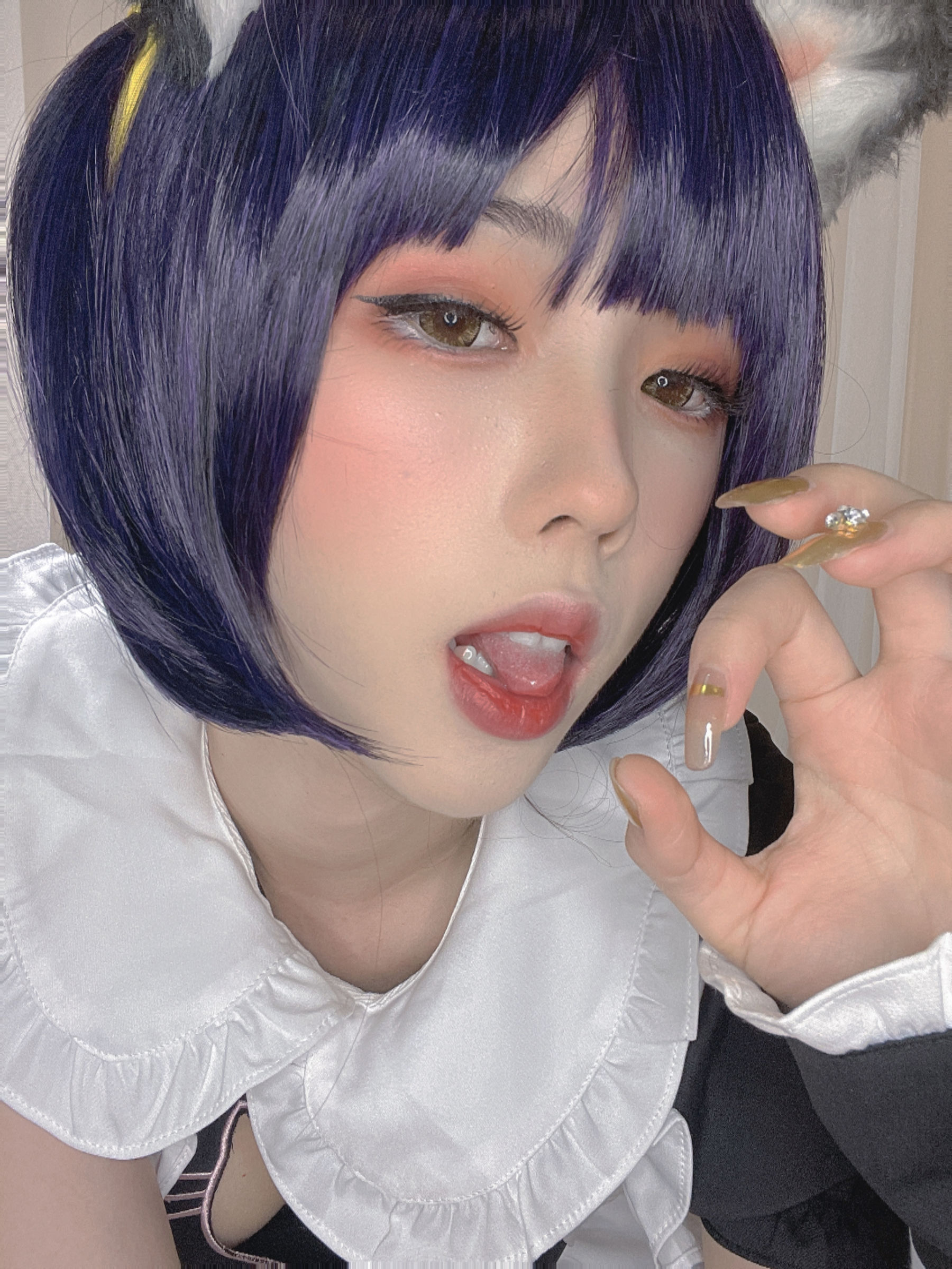 钛合金大粑粑 - 女仆自拍-图14