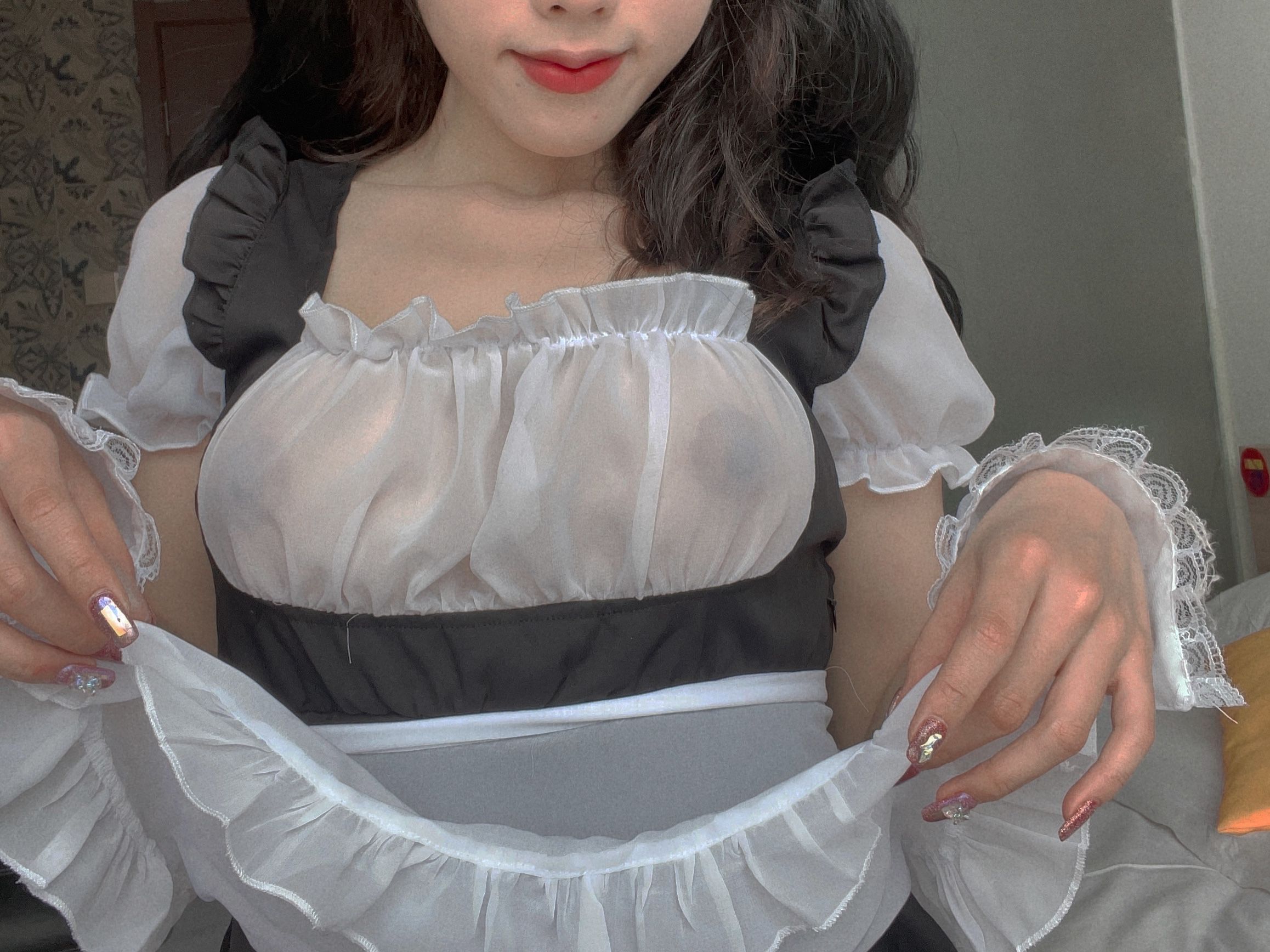 钛合金大粑粑 - 女仆自拍-图21