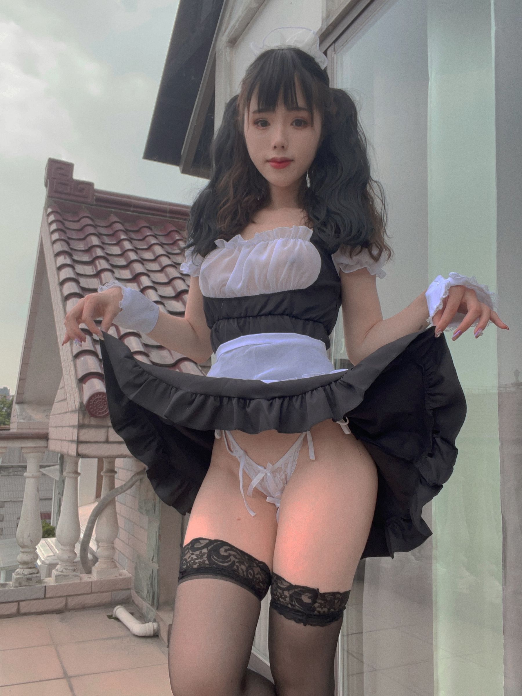 钛合金大粑粑 - 女仆自拍-图28