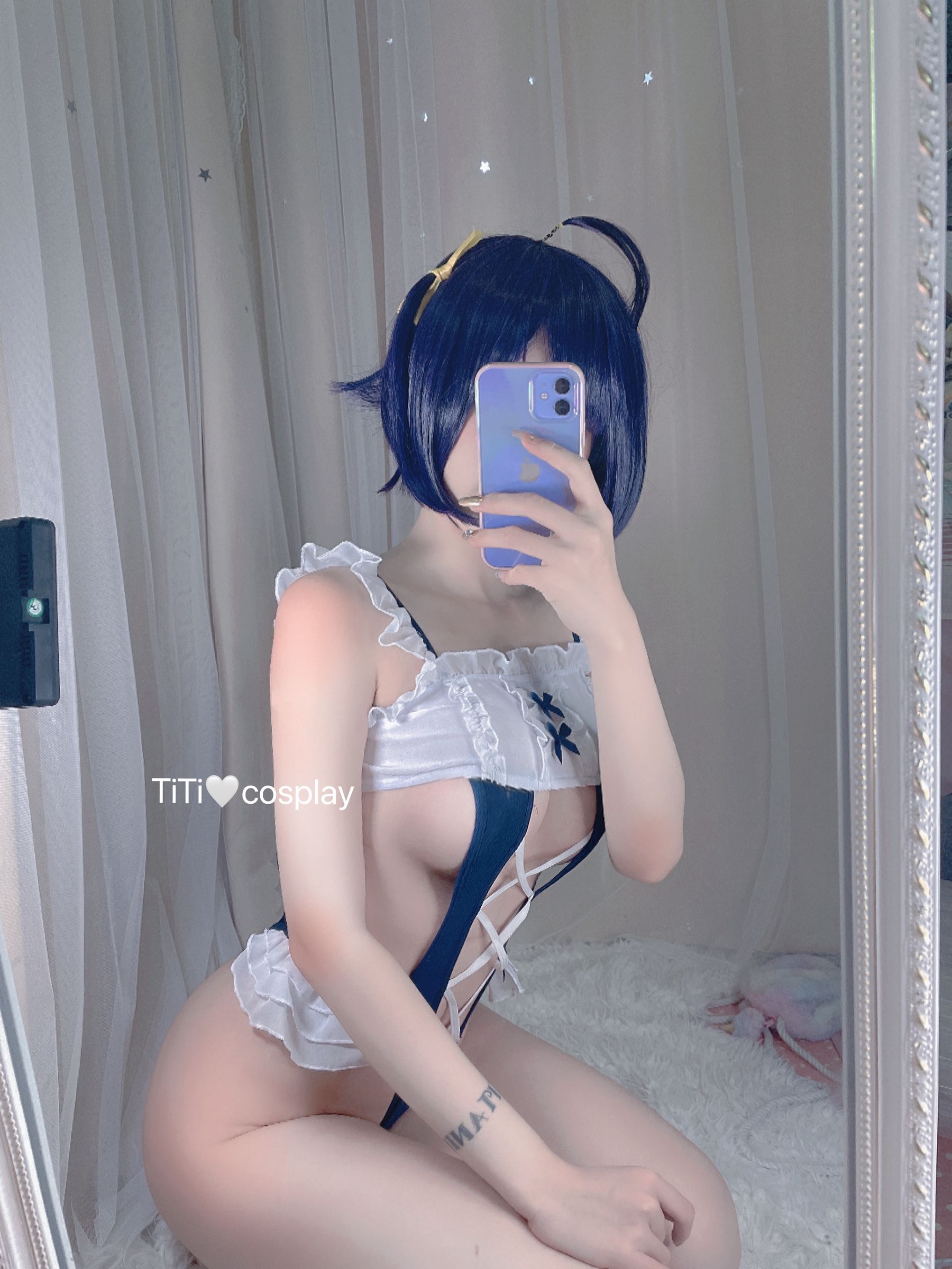 钛合金大粑粑 - 女仆自拍-图39
