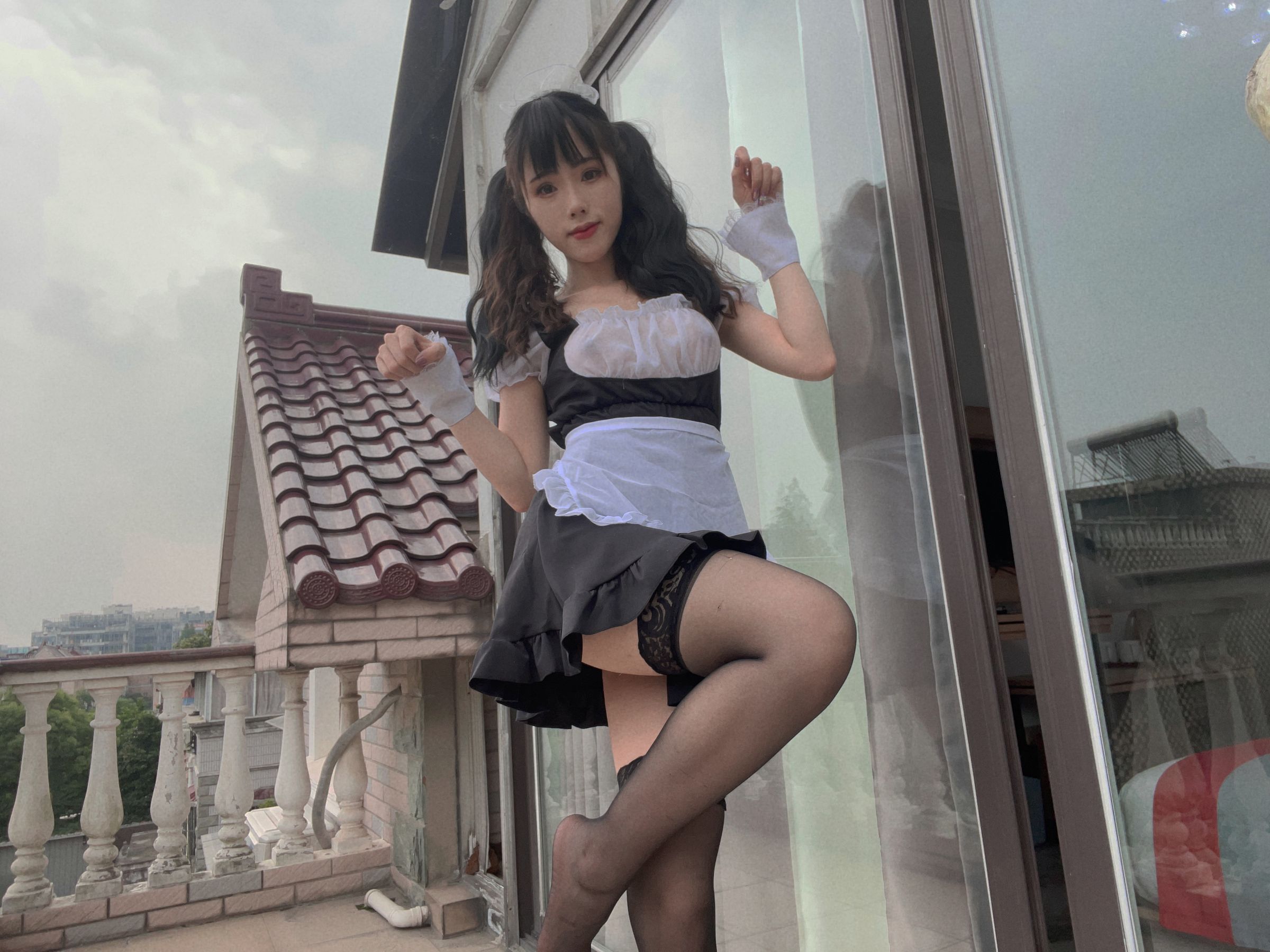 钛合金大粑粑 - 女仆自拍-图45