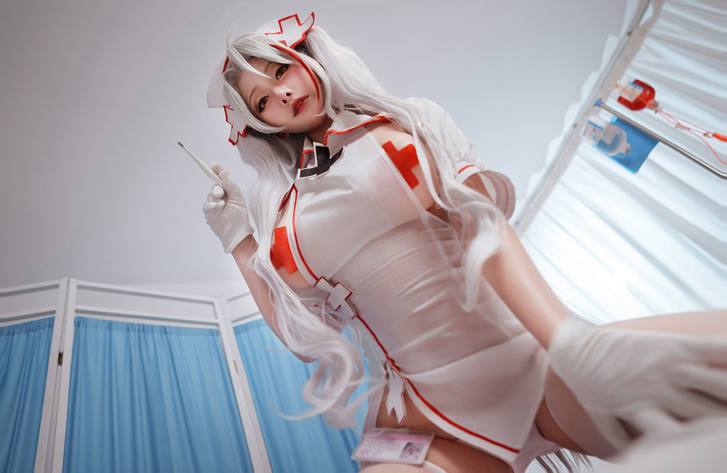 高颜值coser念念_D - 欧根护士-图14