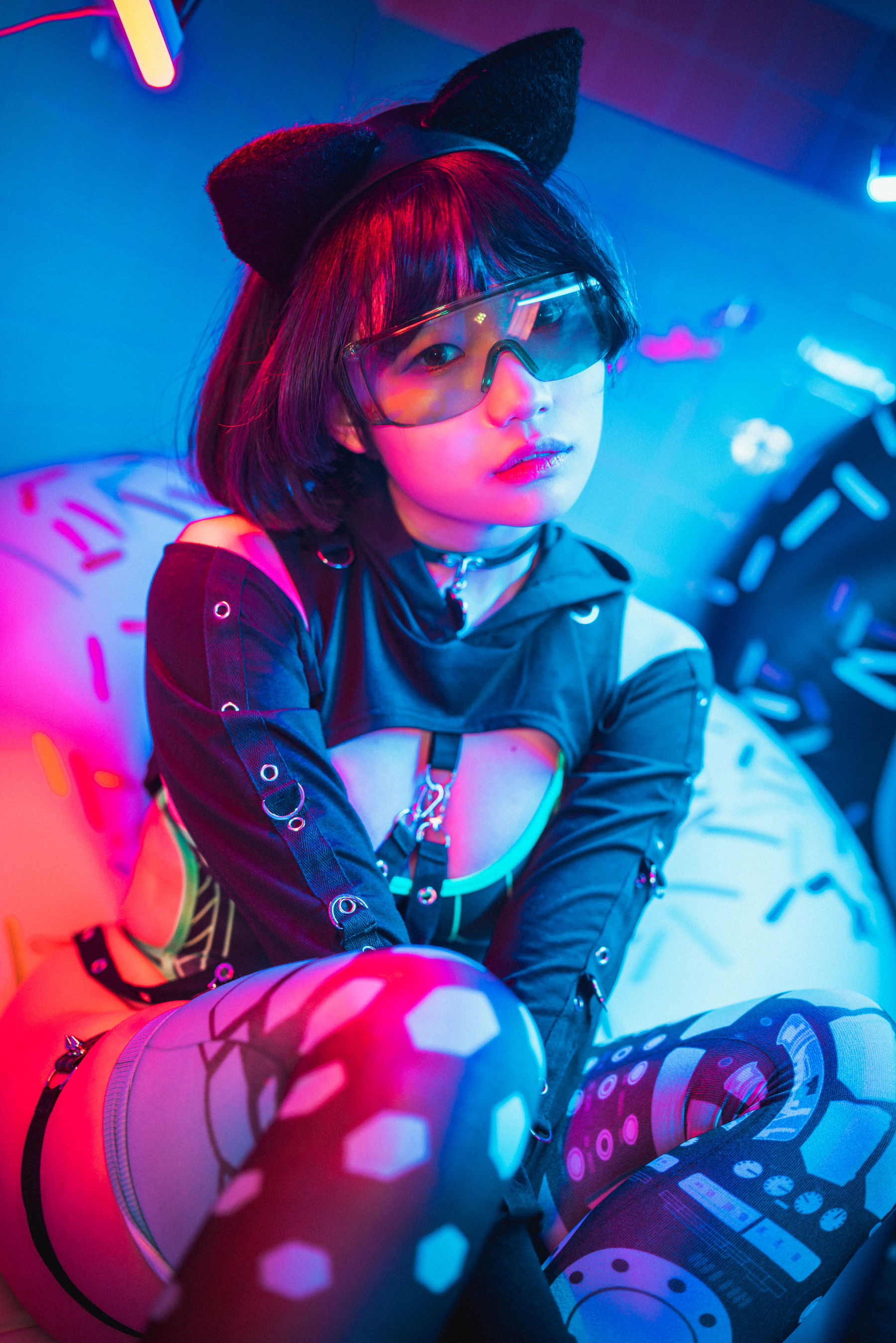 Mimmi - Cyberpunk Girl-图16