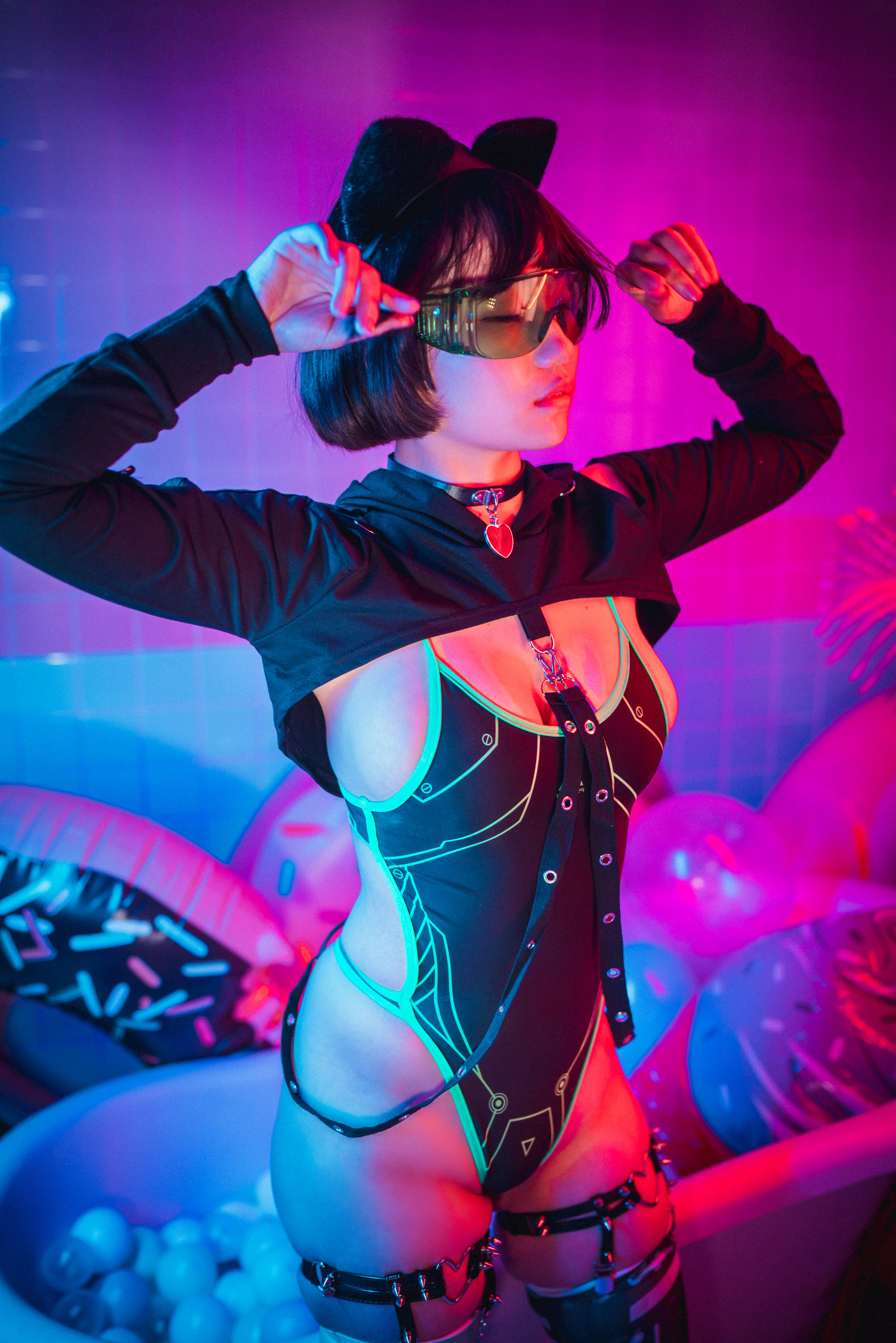 Mimmi - Cyberpunk Girl-图20
