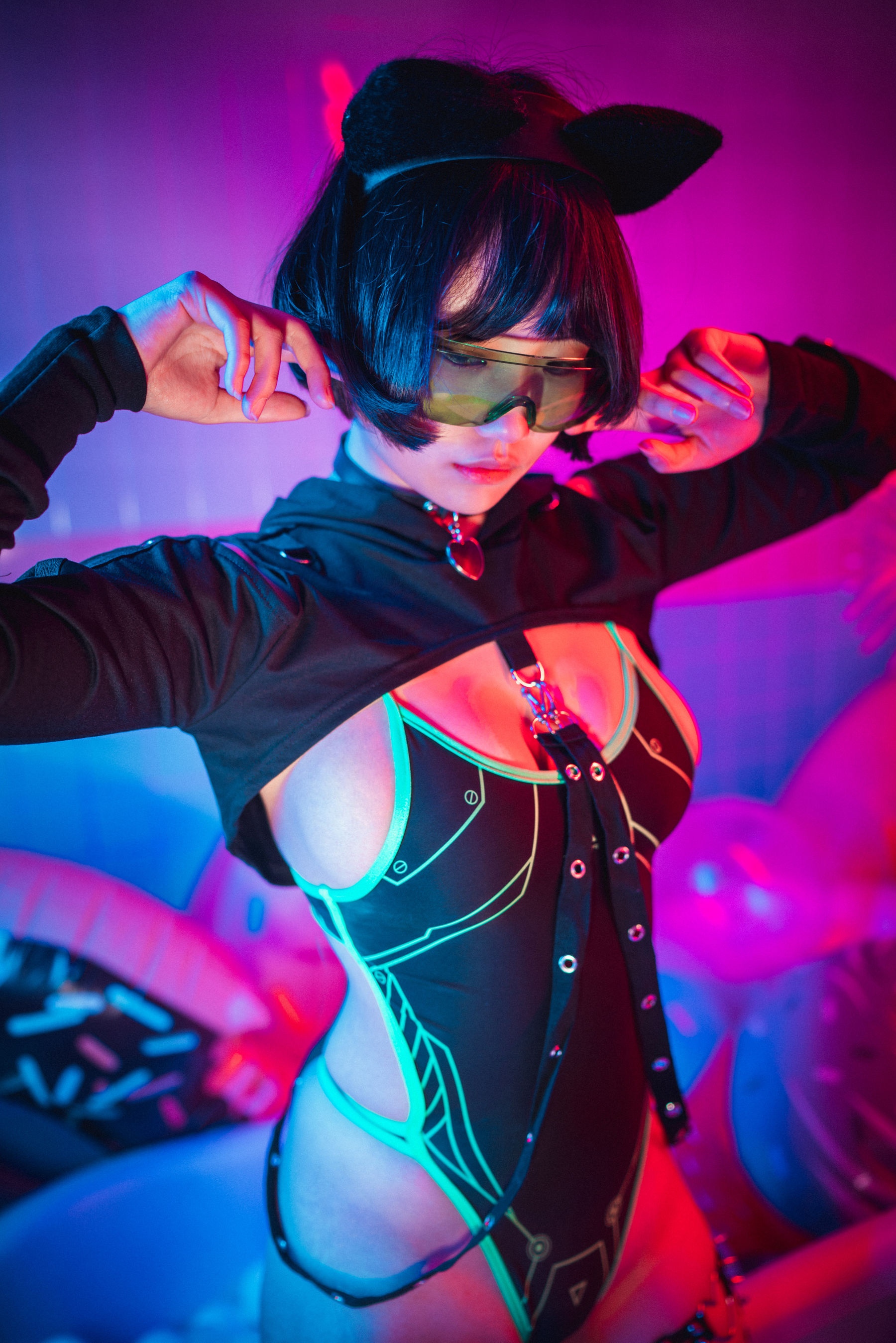 Mimmi - Cyberpunk Girl-图21