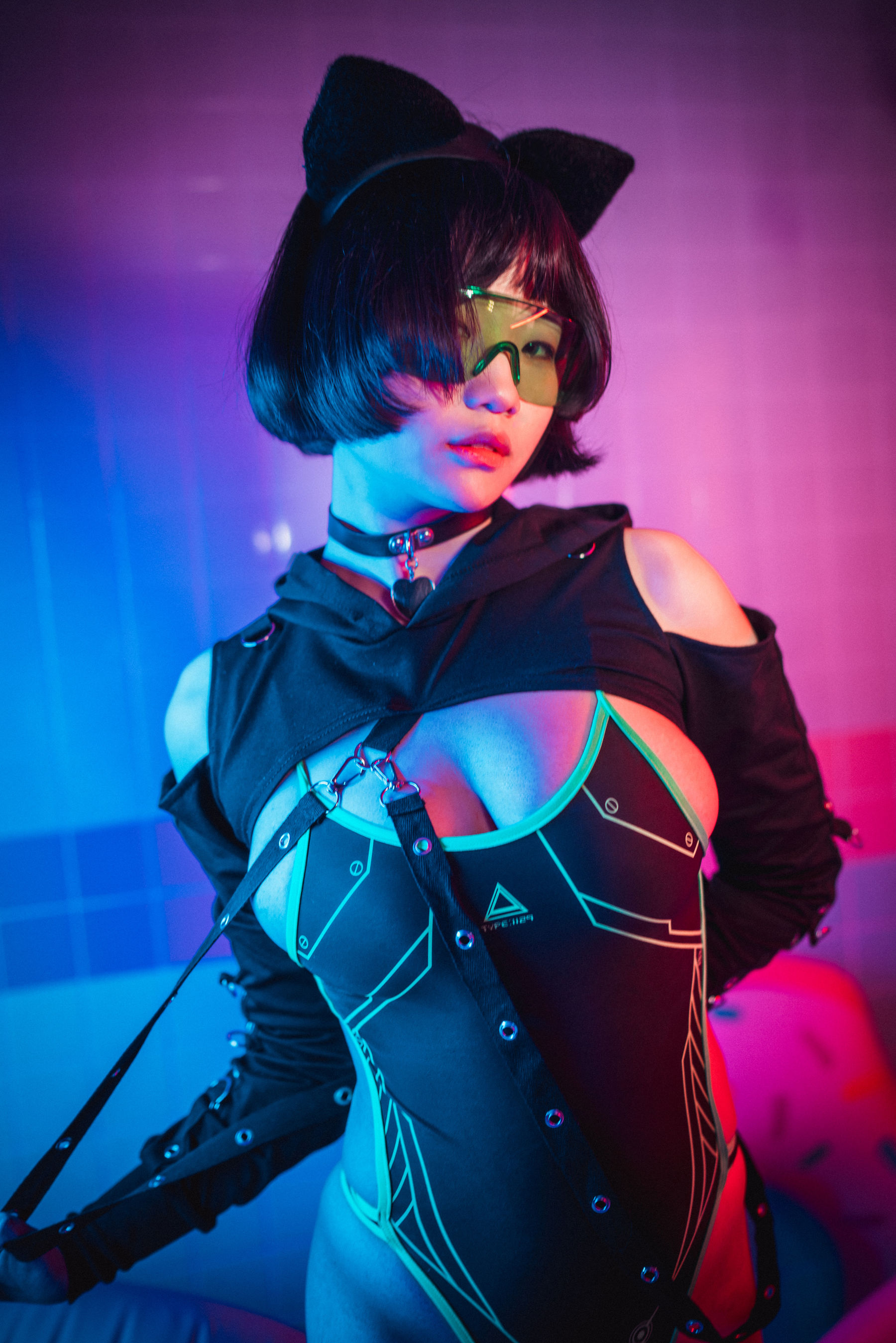 Mimmi - Cyberpunk Girl-图25
