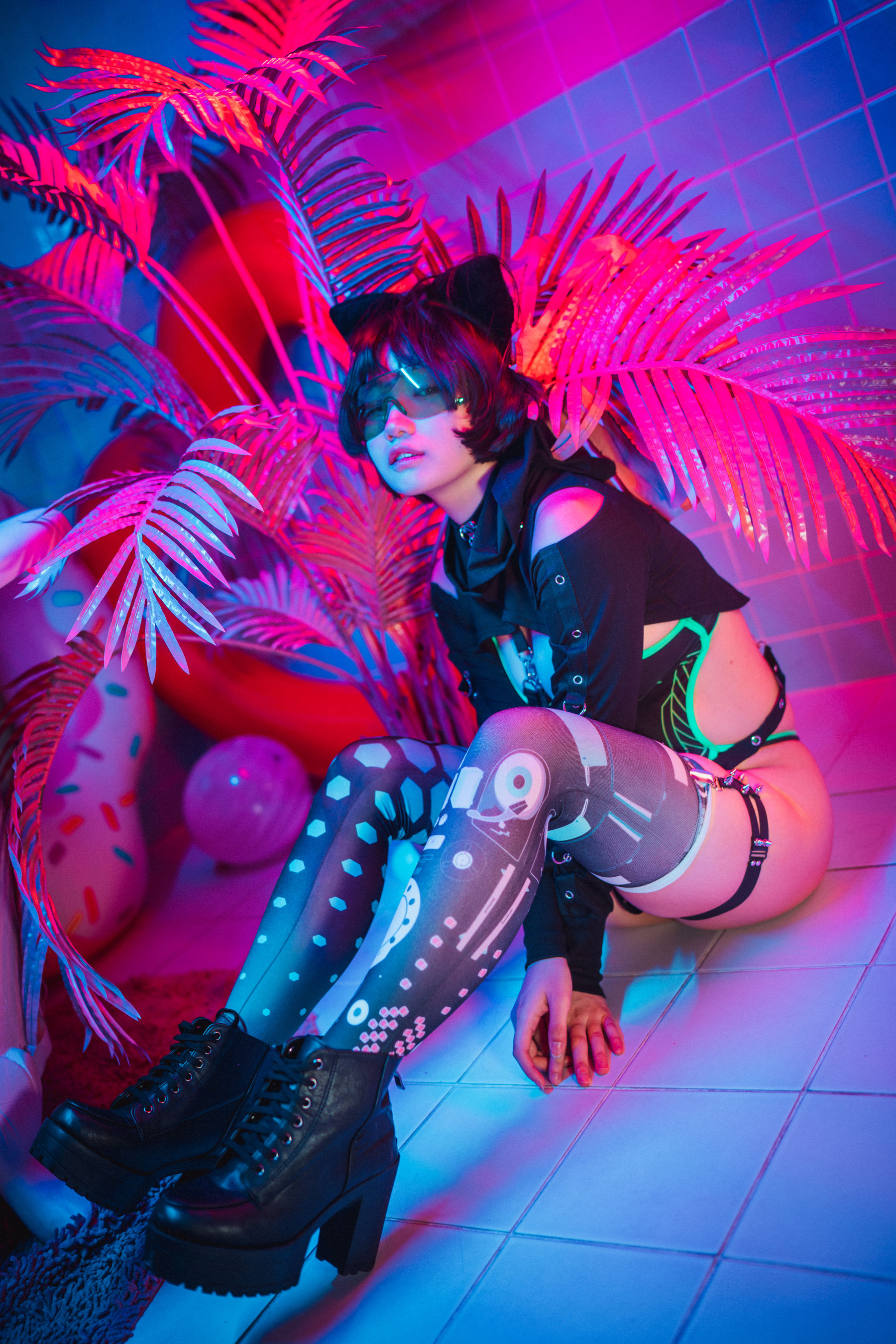 Mimmi - Cyberpunk Girl-图26