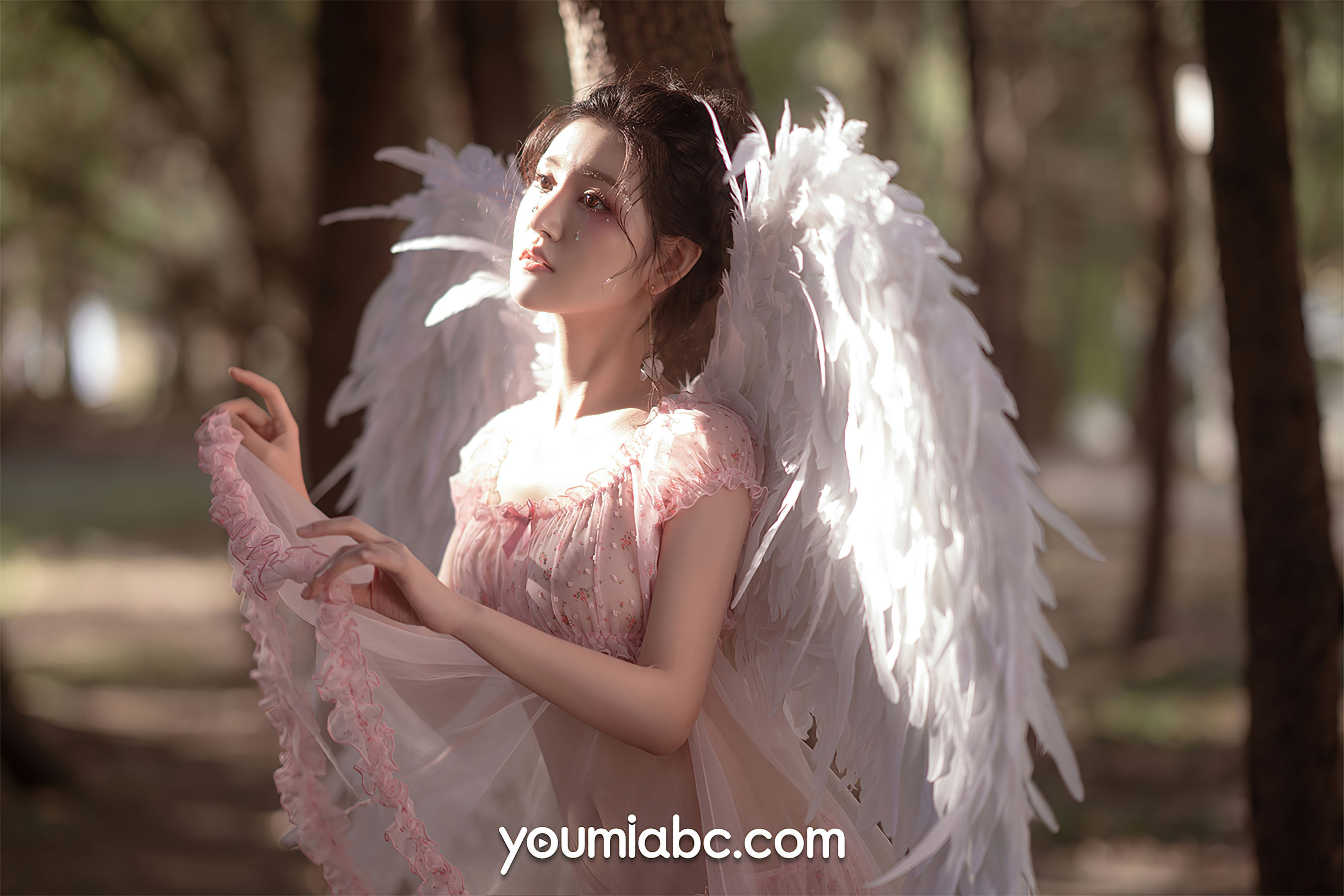 沈梦瑶 粉天使-图16