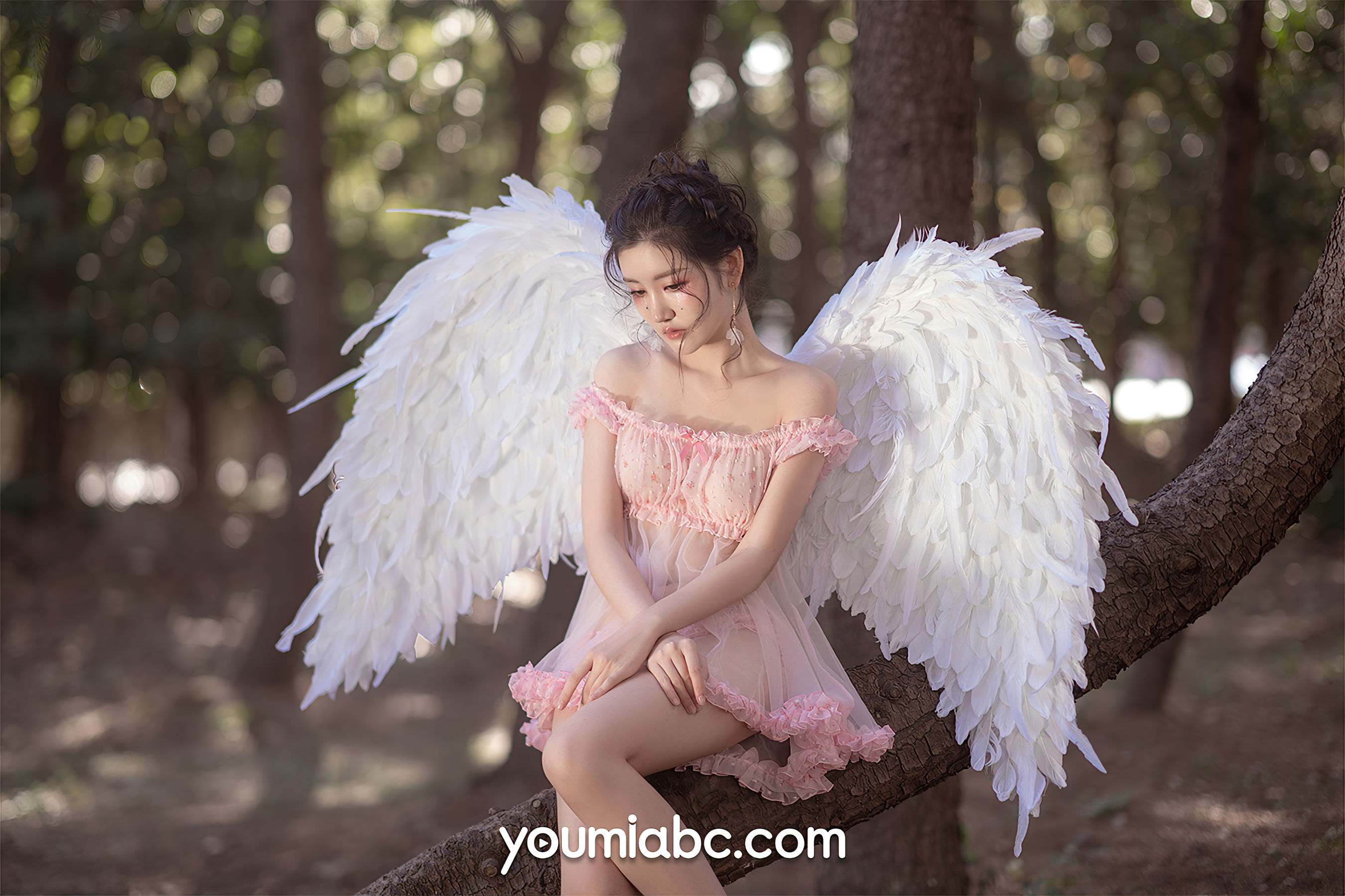 沈梦瑶 粉天使-图29