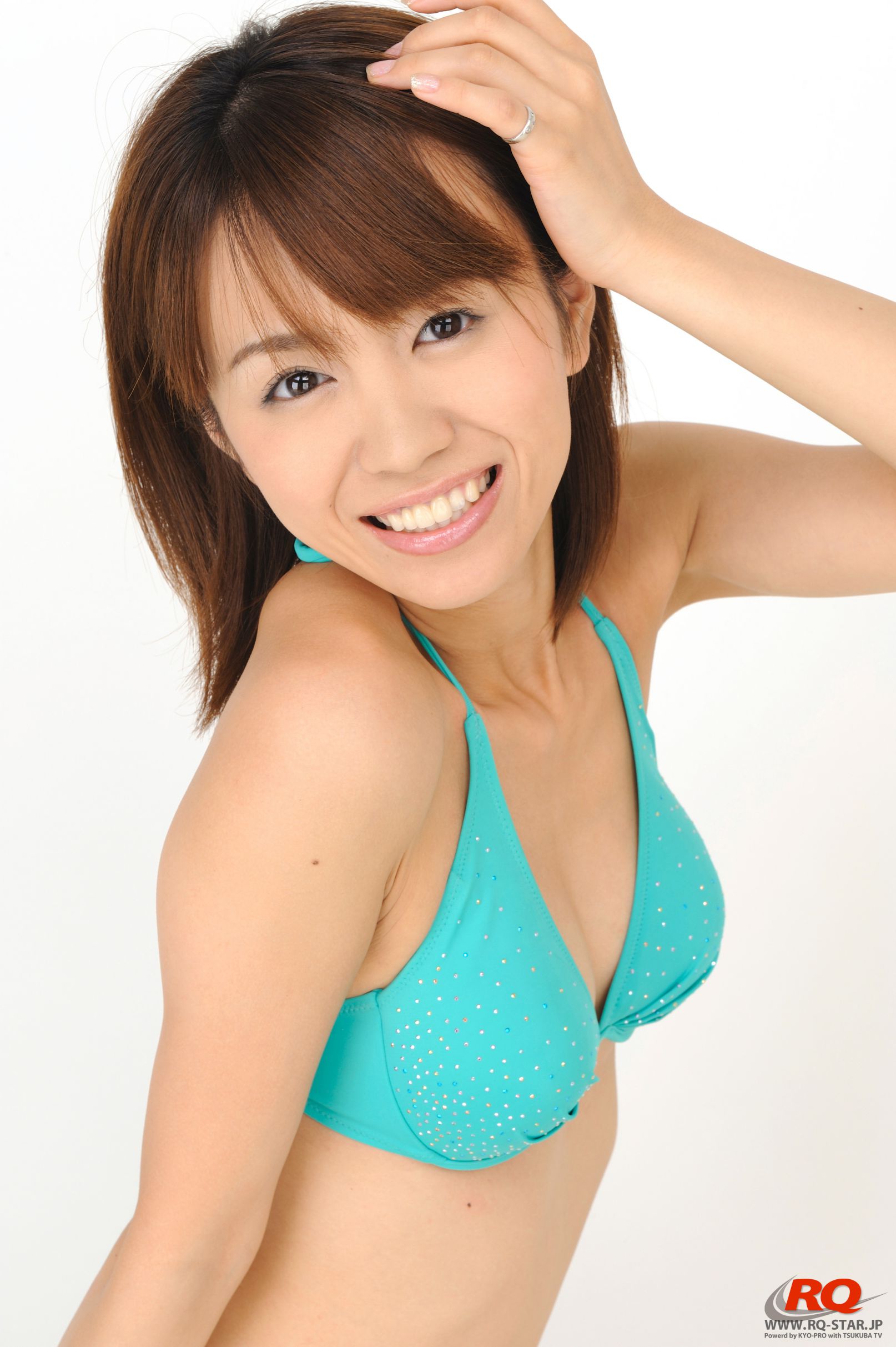 NO.00059 黒沢琴美 Swim Suits – Green 写真-图36