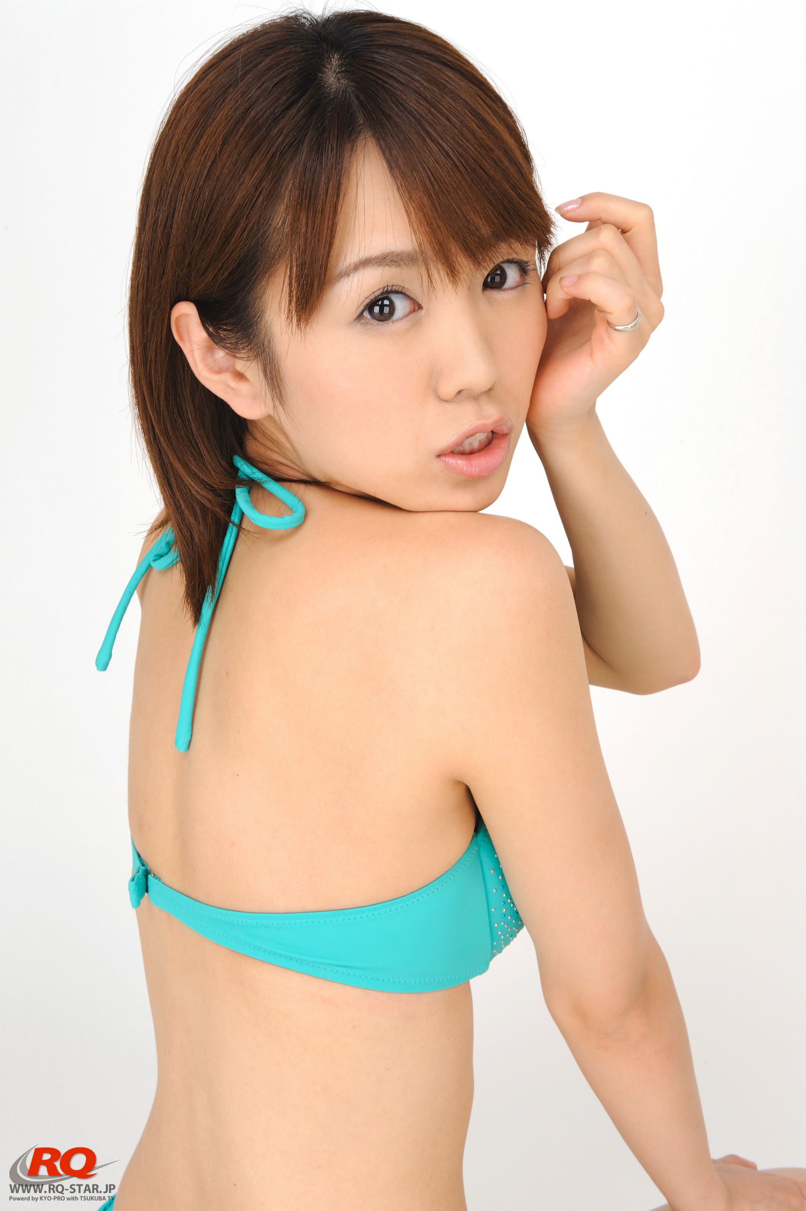 NO.00059 黒沢琴美 Swim Suits – Green 写真-图45