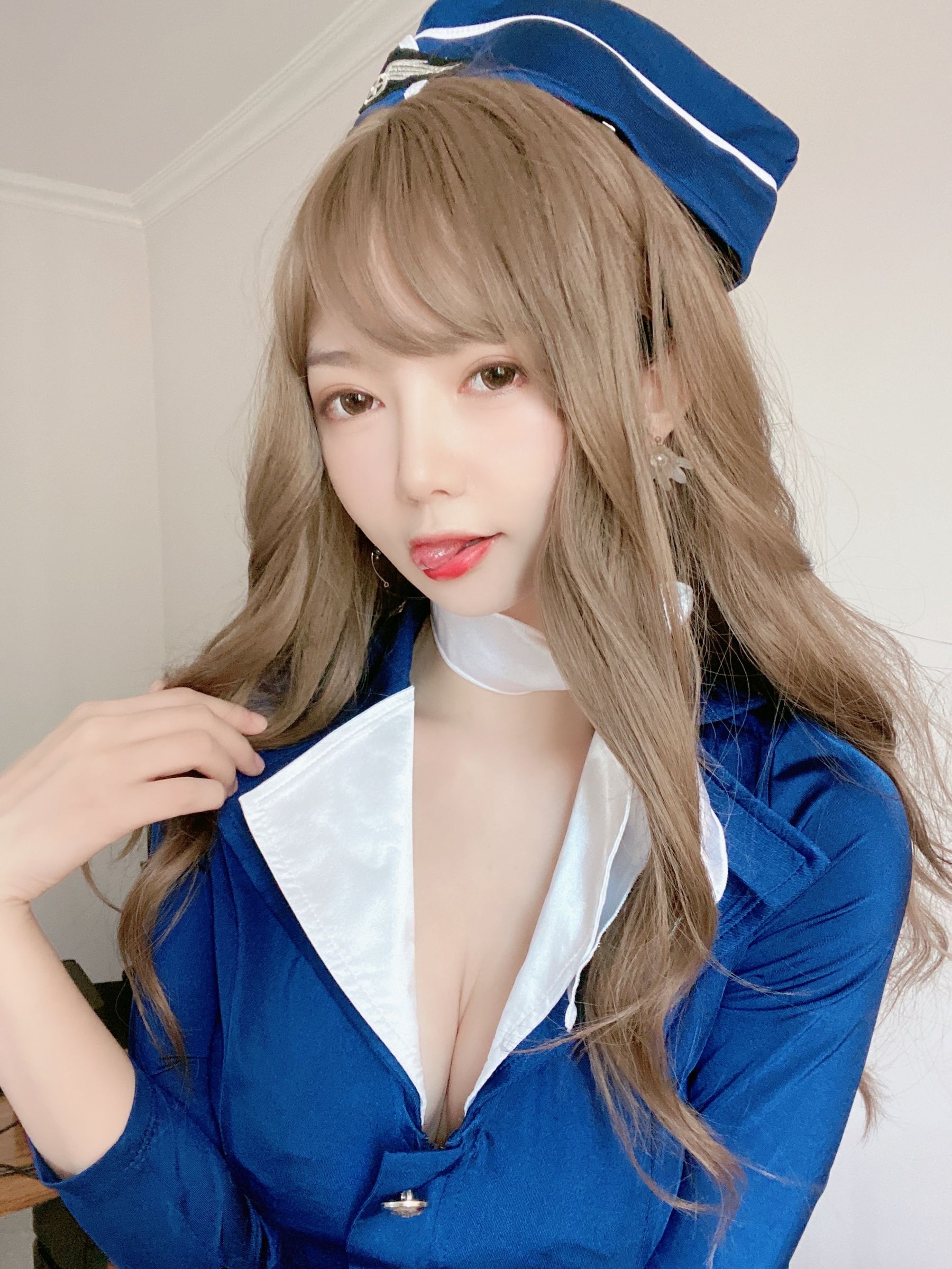 51酱 - 蓝色制服装-图26