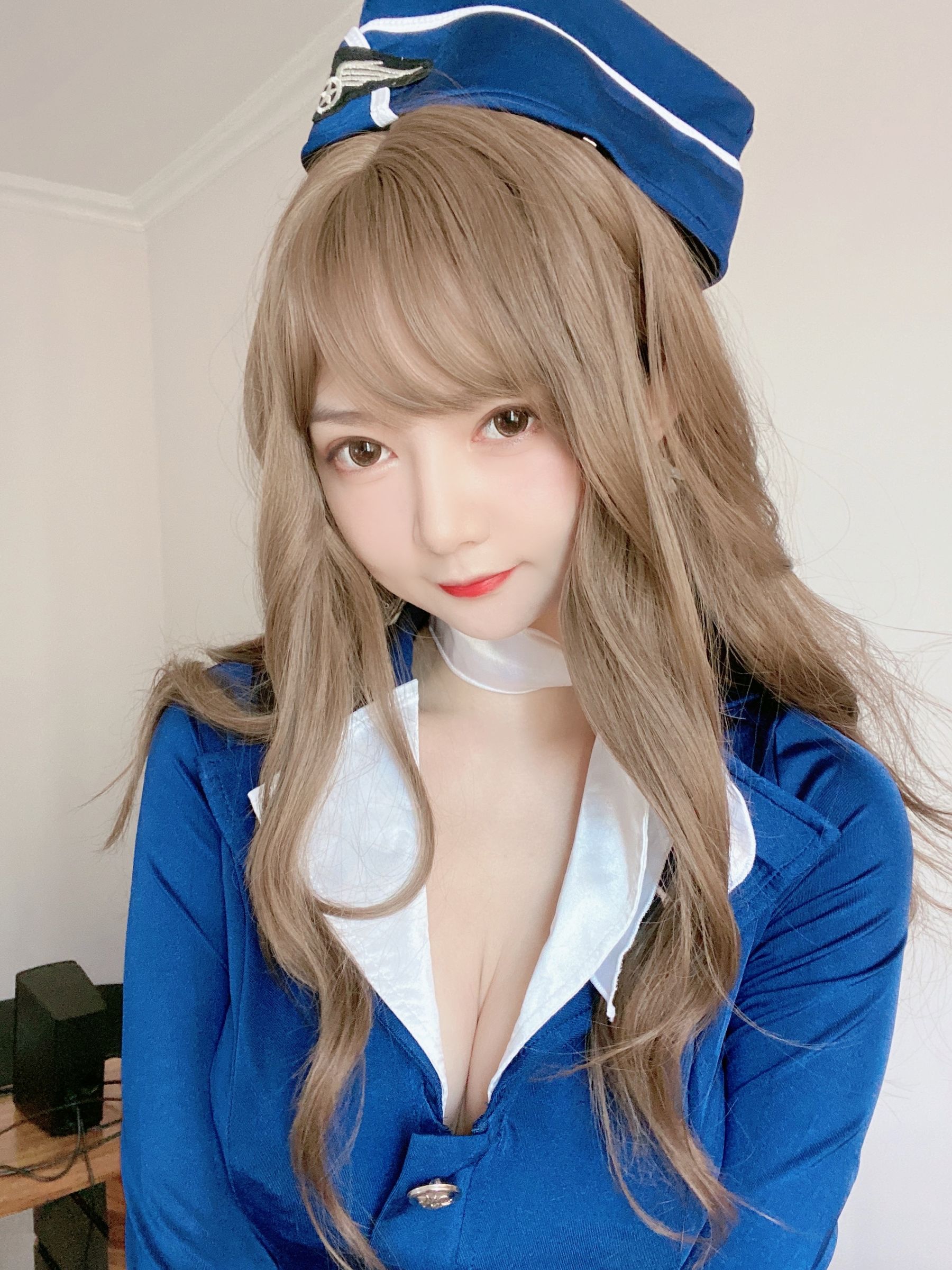 51酱 - 蓝色制服装-图28