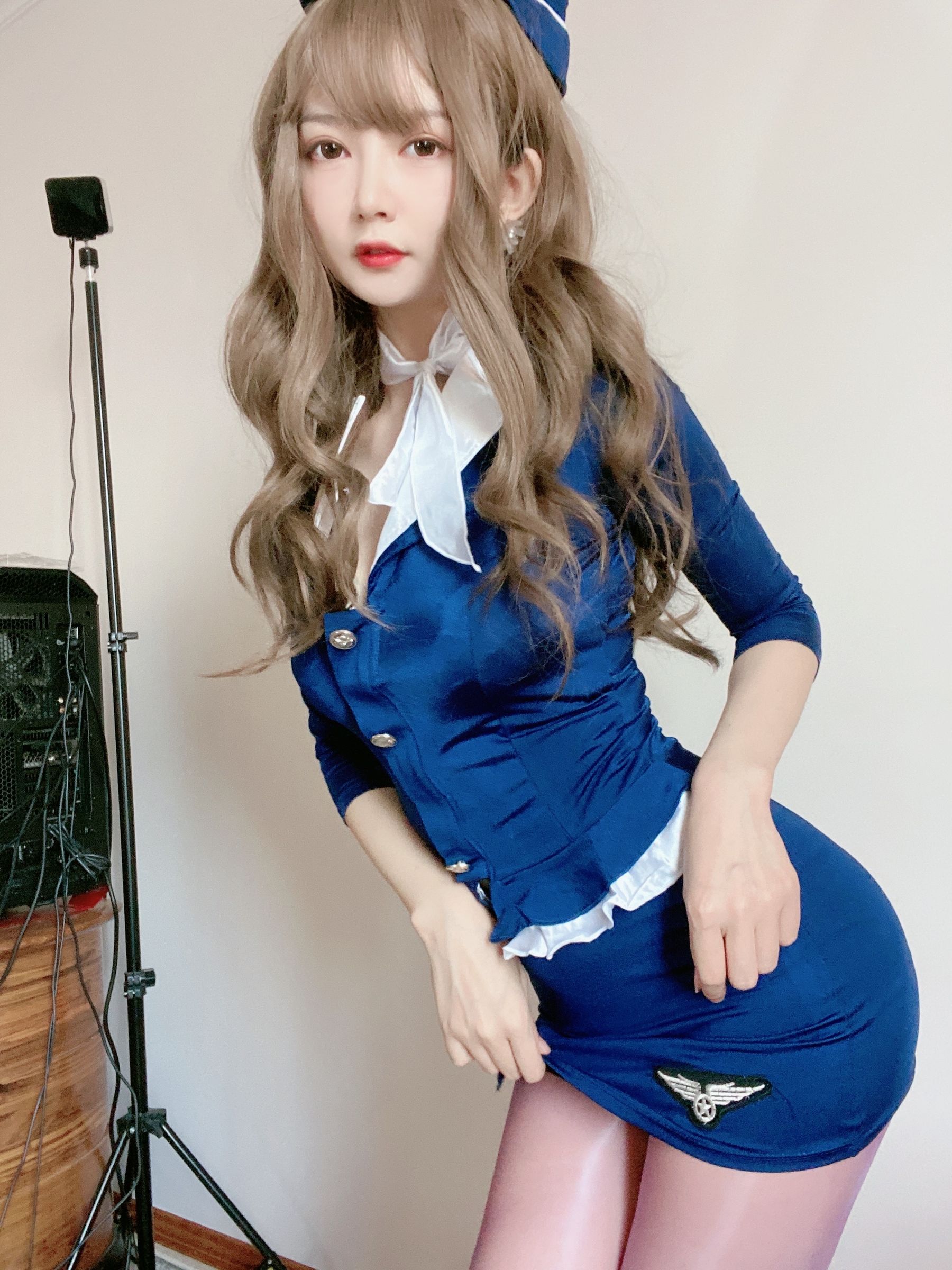 51酱 - 蓝色制服装-图31