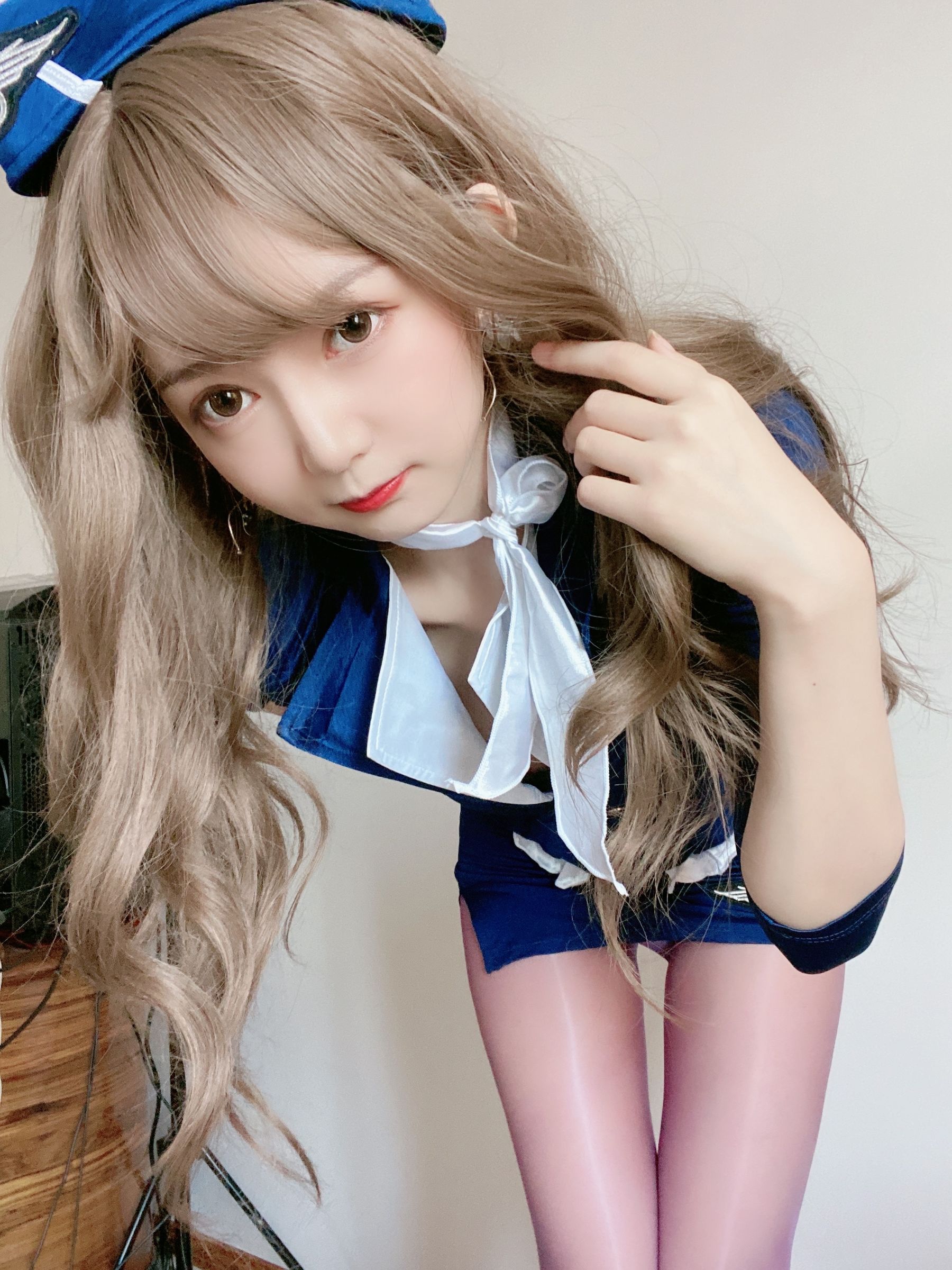 51酱 - 蓝色制服装-图4