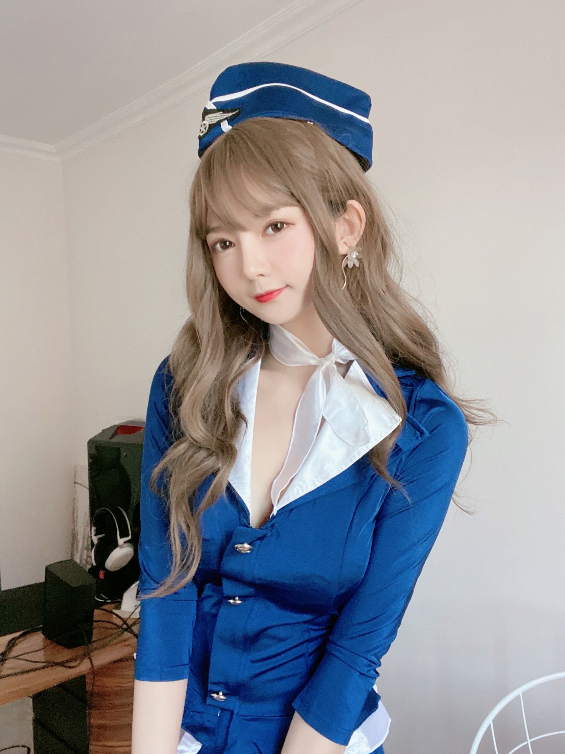 51酱 - 蓝色制服装-图7