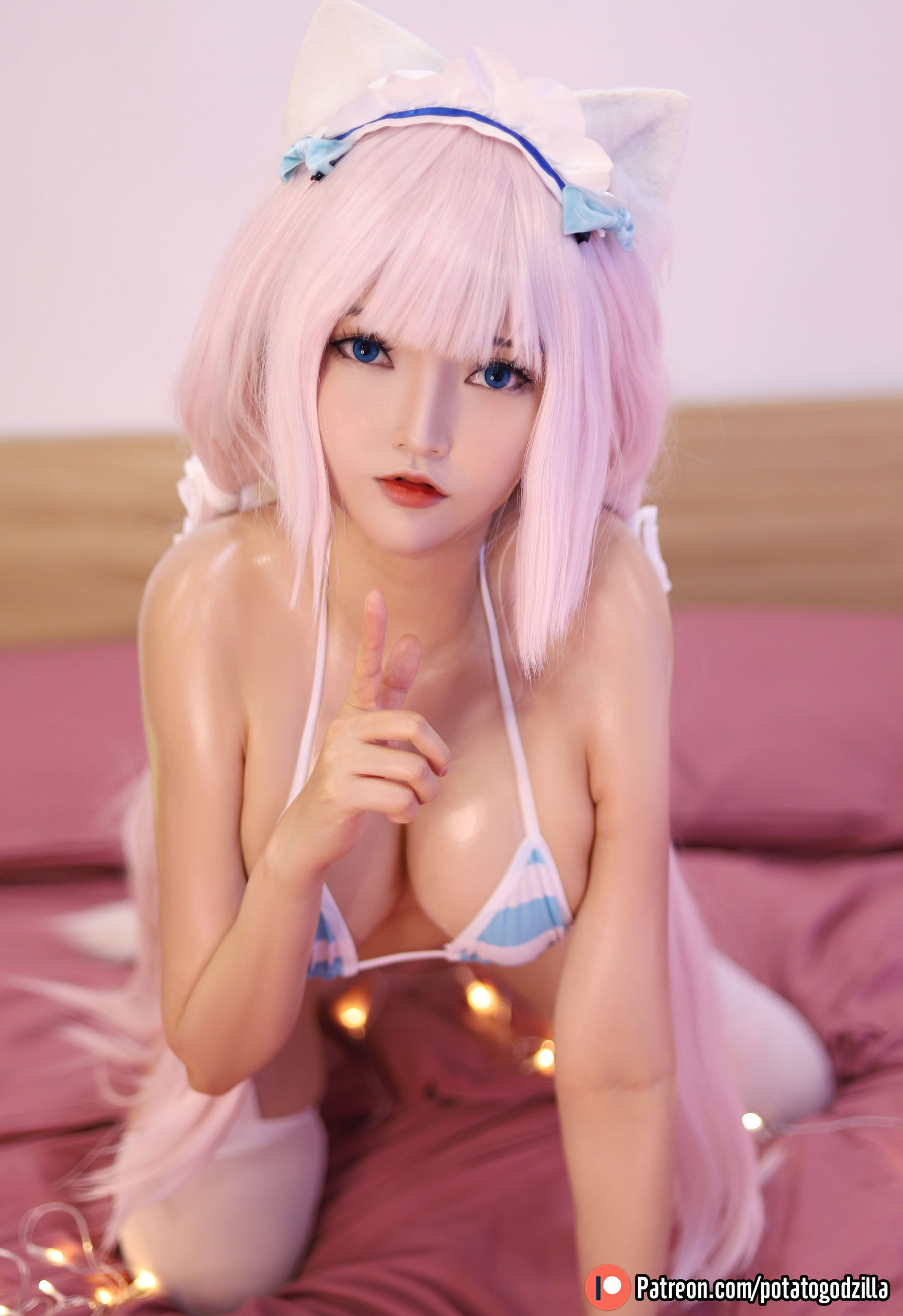 Coser小姐姐Potato Godzilla - Vanilla-图15