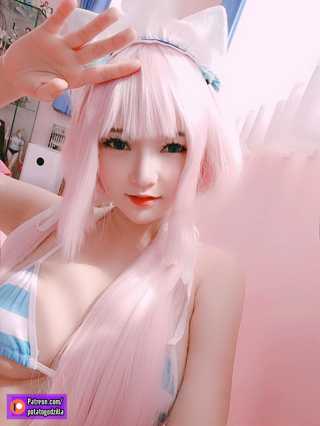 Coser小姐姐Potato Godzilla - Vanilla-图29