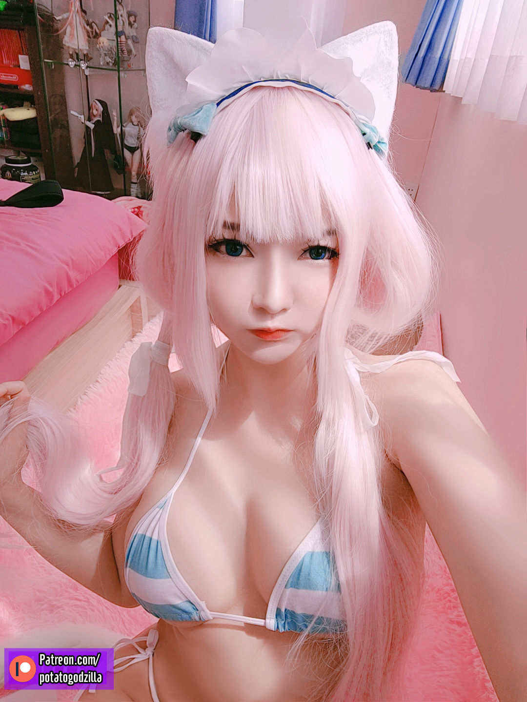 Coser小姐姐Potato Godzilla - Vanilla-图30