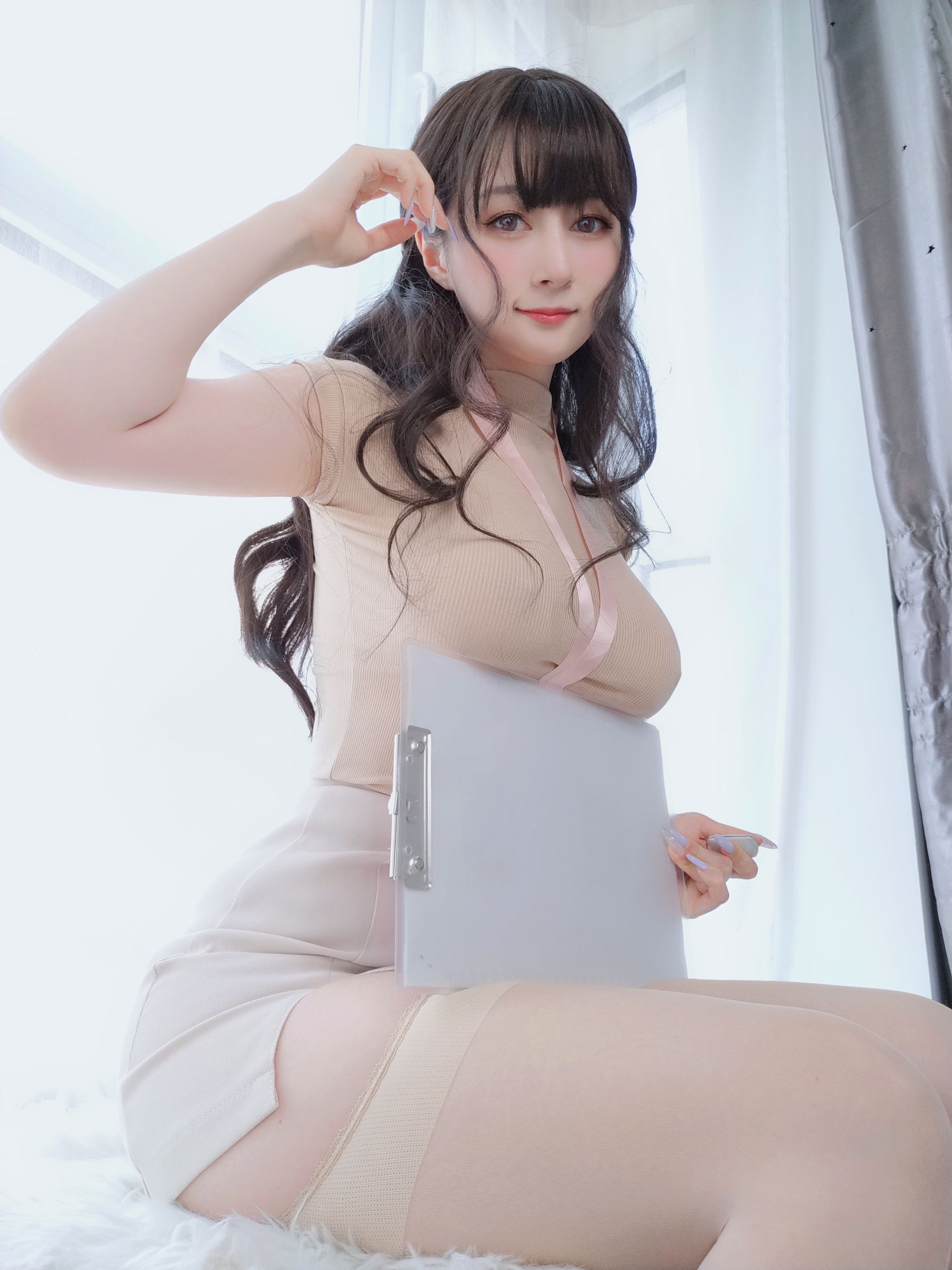 Coser小姐姐白银 - 仕事中の後輩-图10