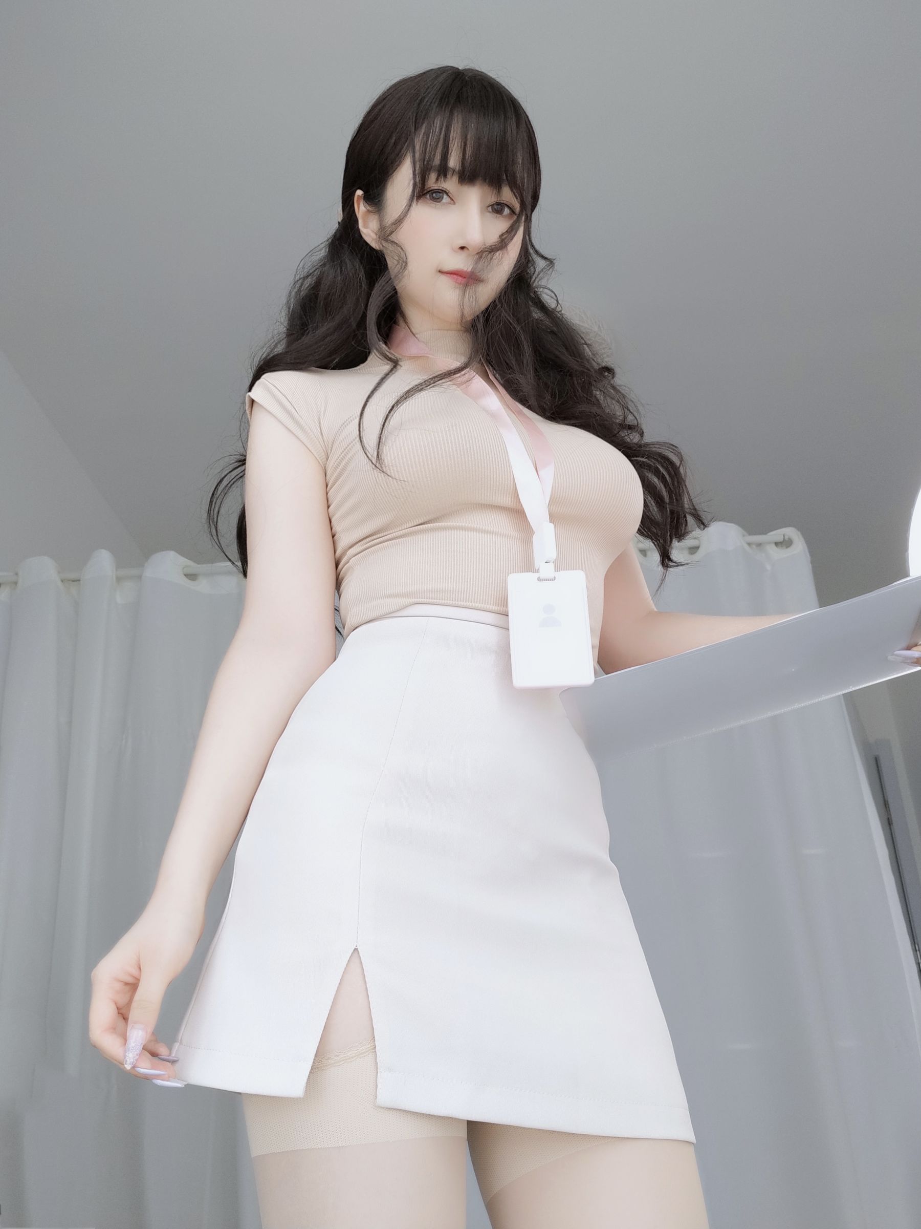 Coser小姐姐白银 - 仕事中の後輩-图16