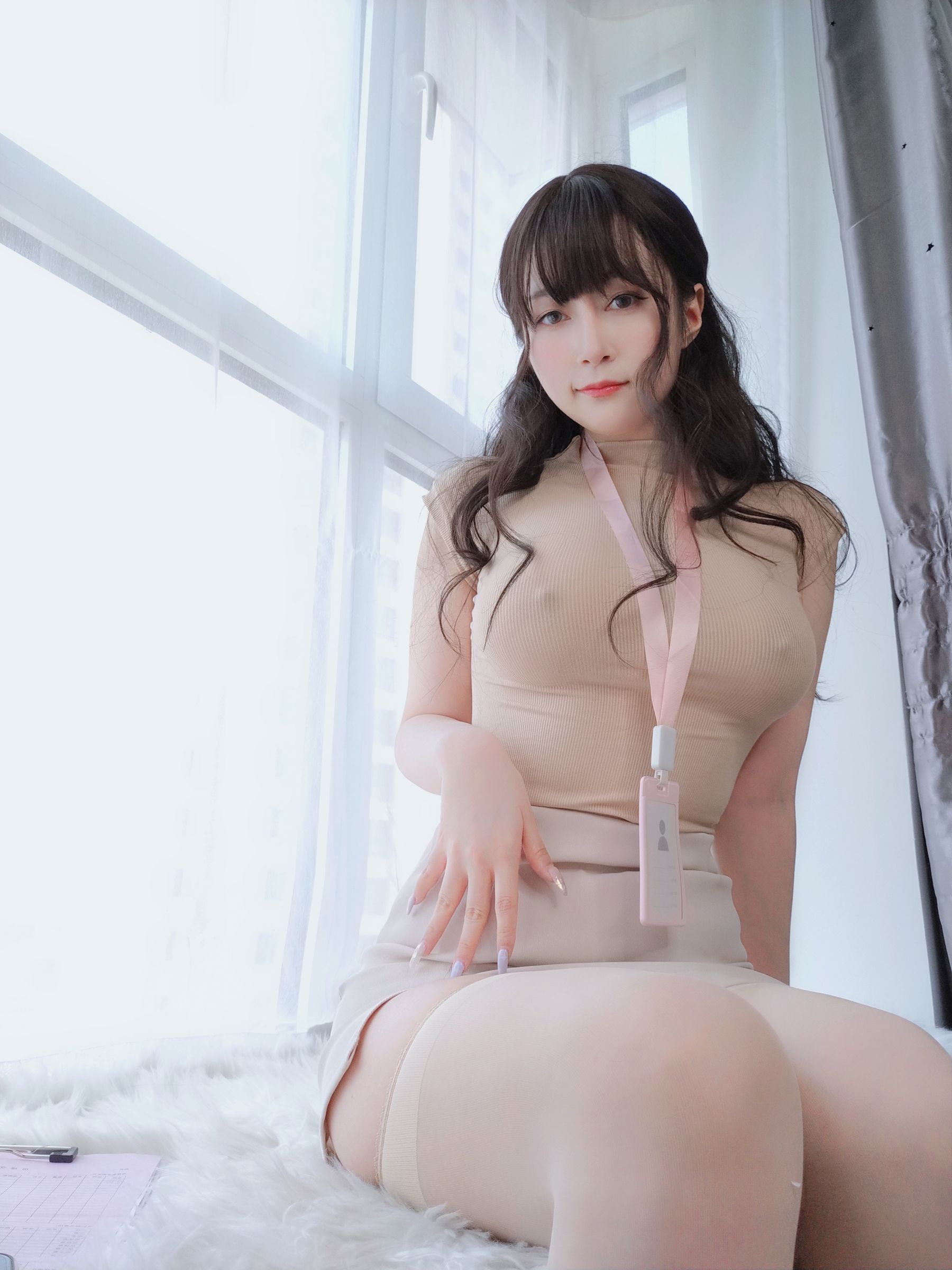 Coser小姐姐白银 - 仕事中の後輩-图4