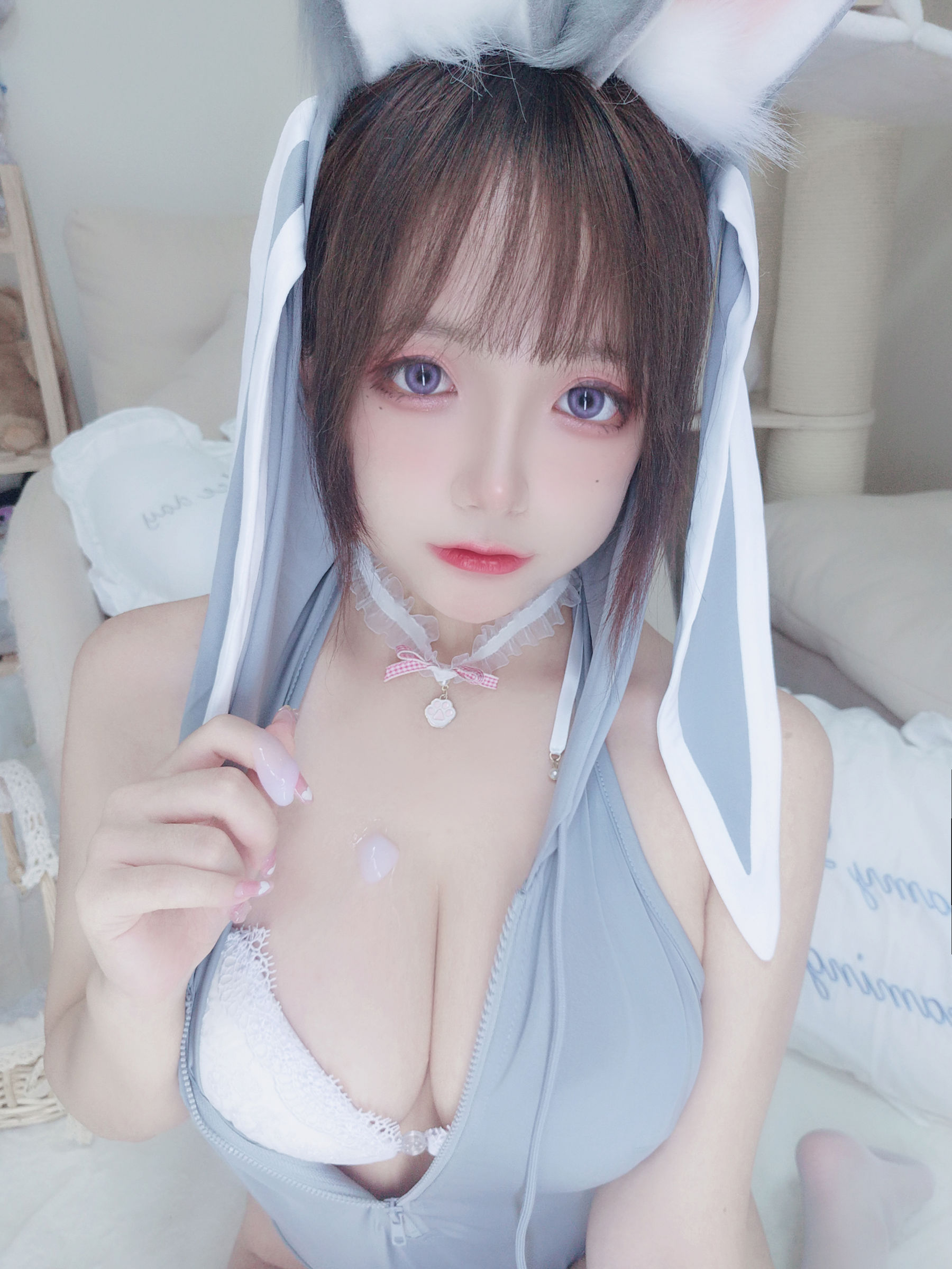 Cosplay日奈娇 - 兔兔卫衣-图10