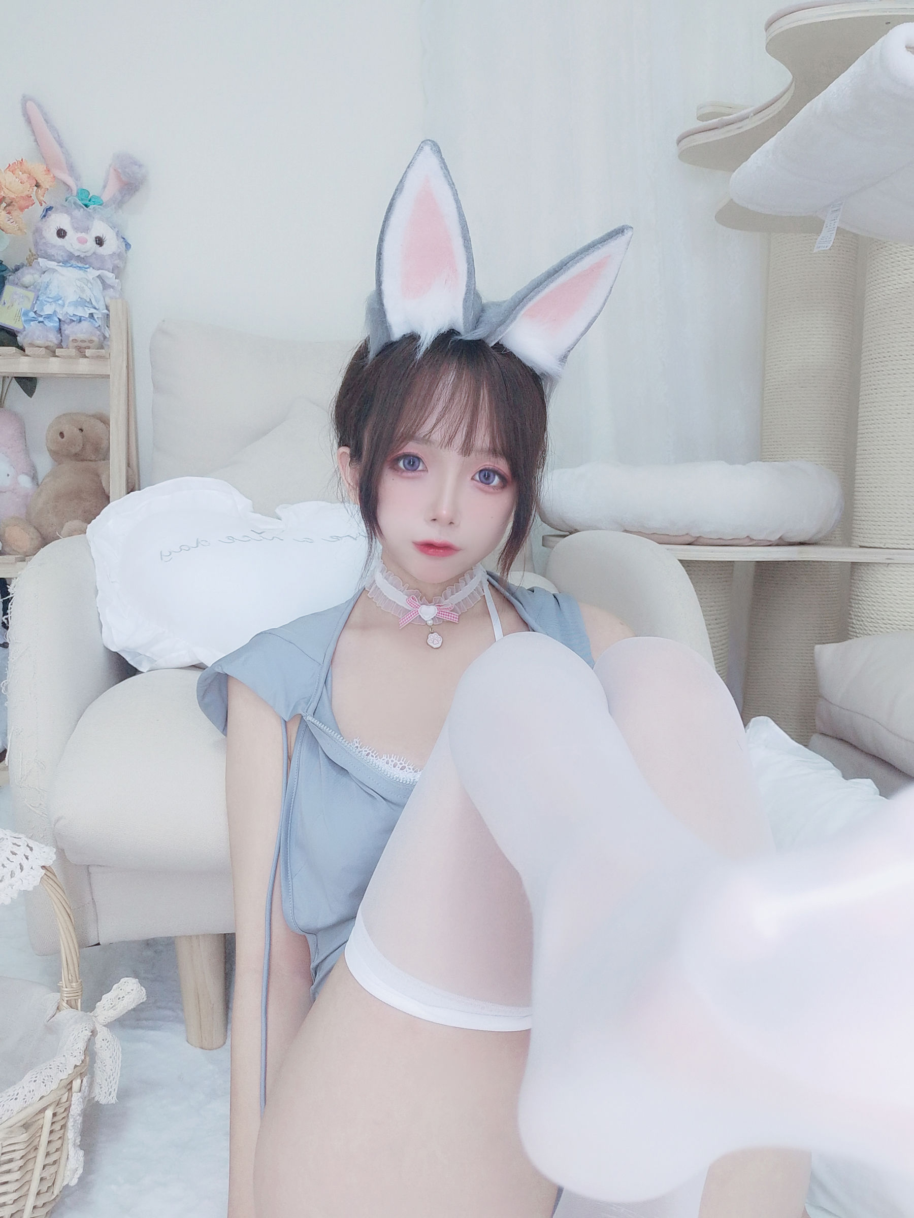 Cosplay日奈娇 - 兔兔卫衣-图32