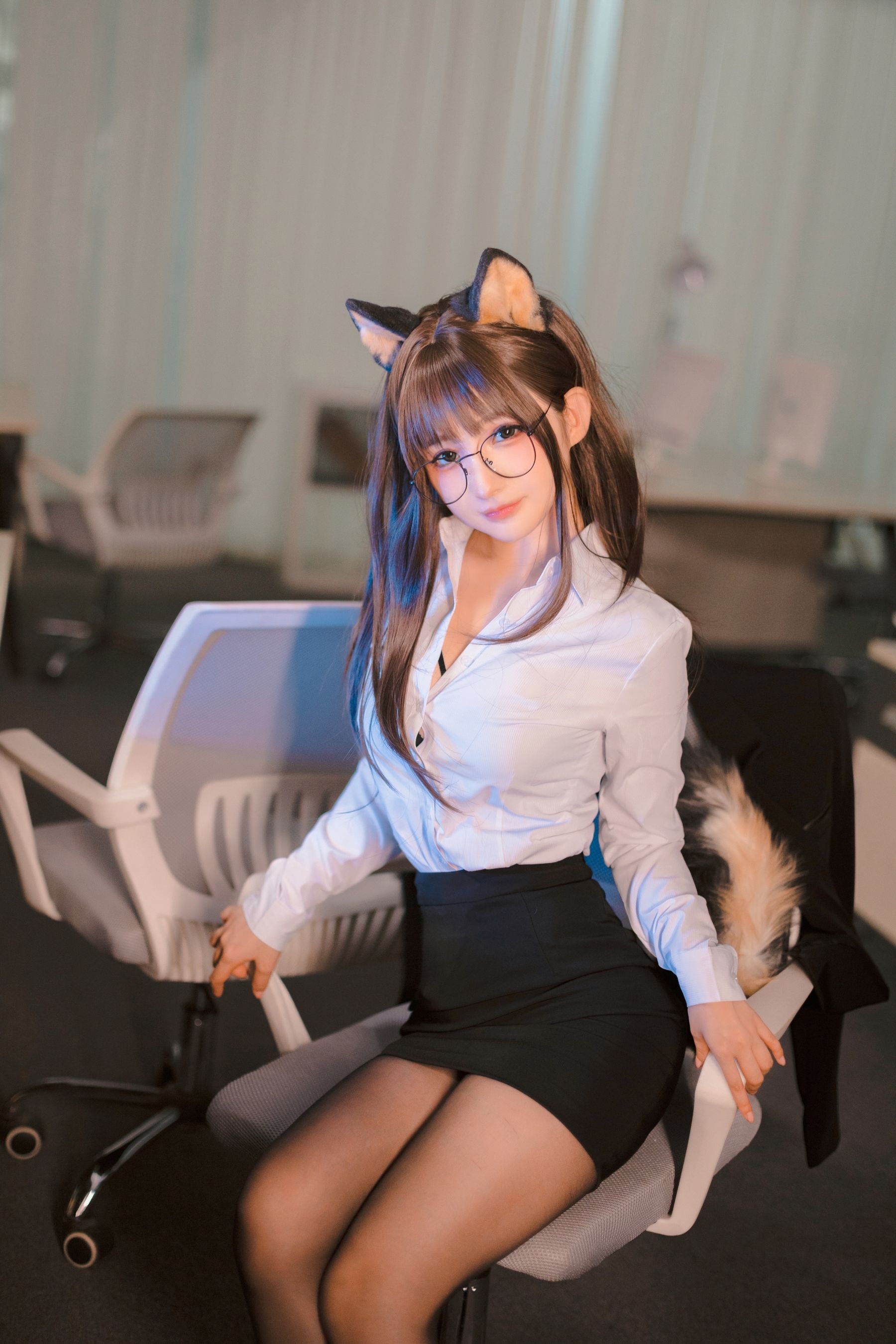 桜井宁宁 - 柴犬OL-图10