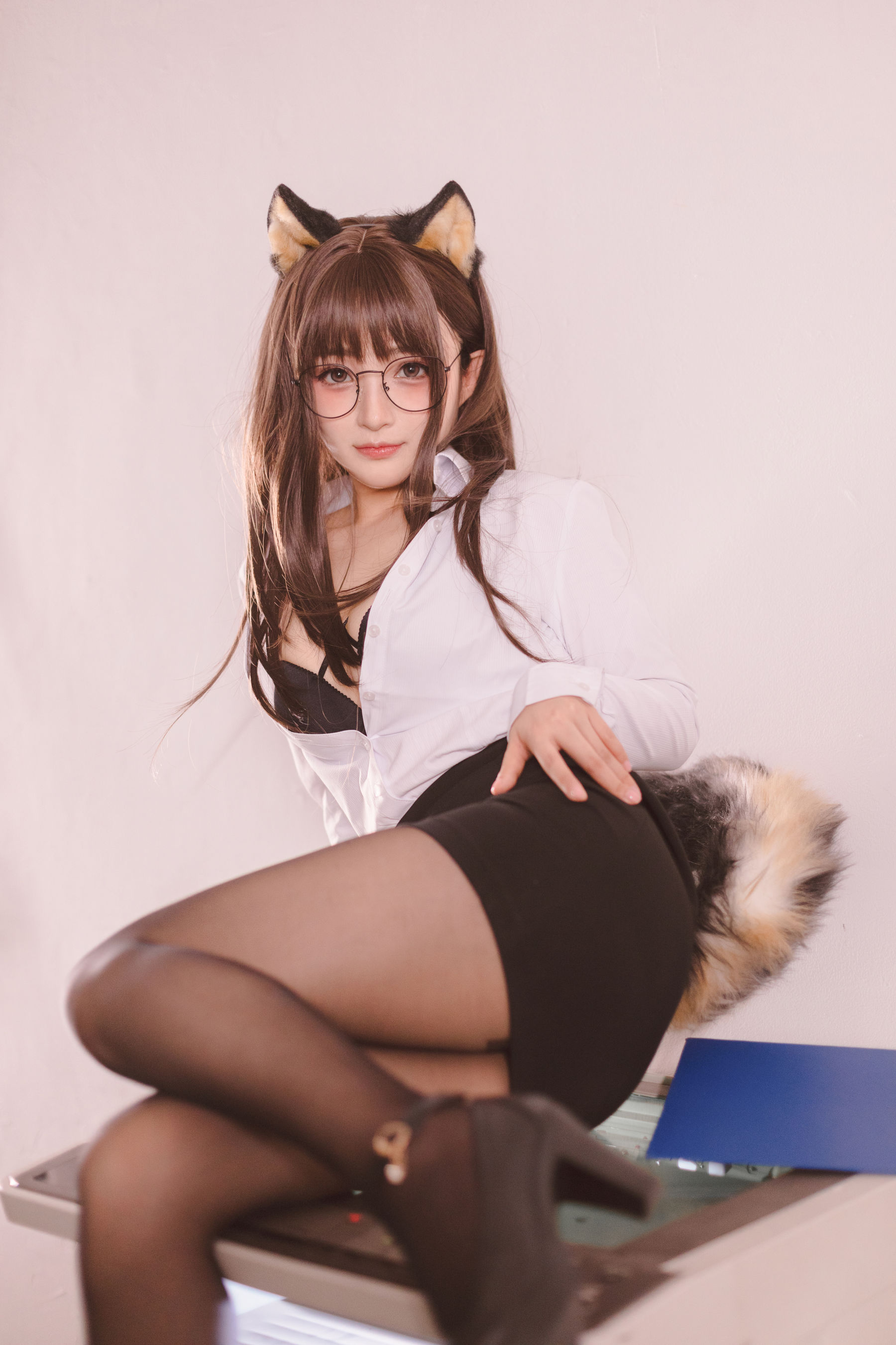 桜井宁宁 - 柴犬OL-图22