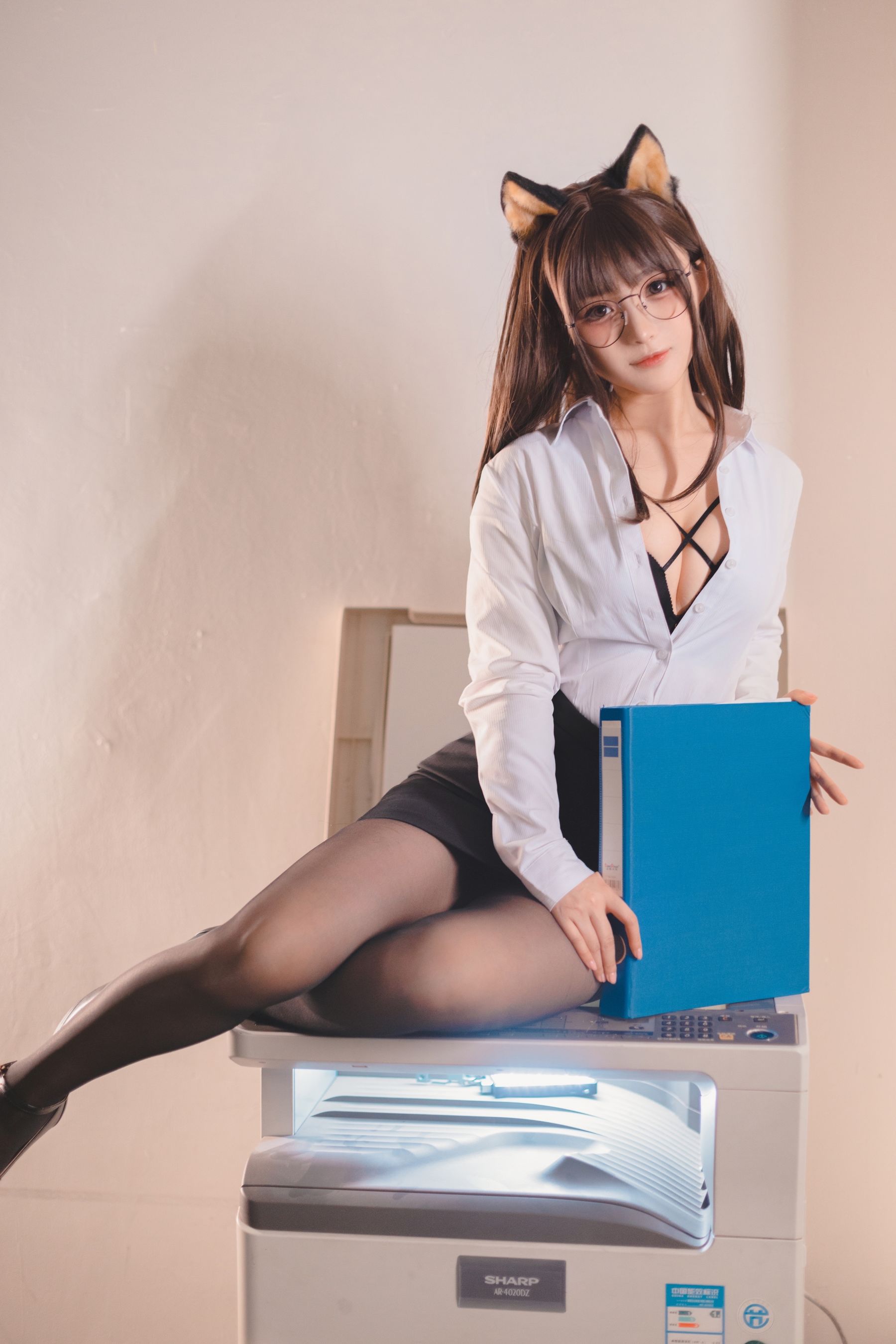 桜井宁宁 - 柴犬OL-图2