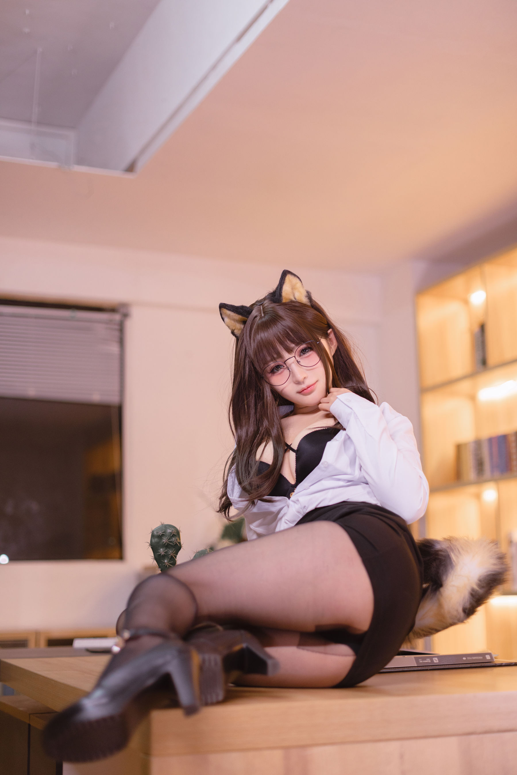 桜井宁宁 - 柴犬OL-图34