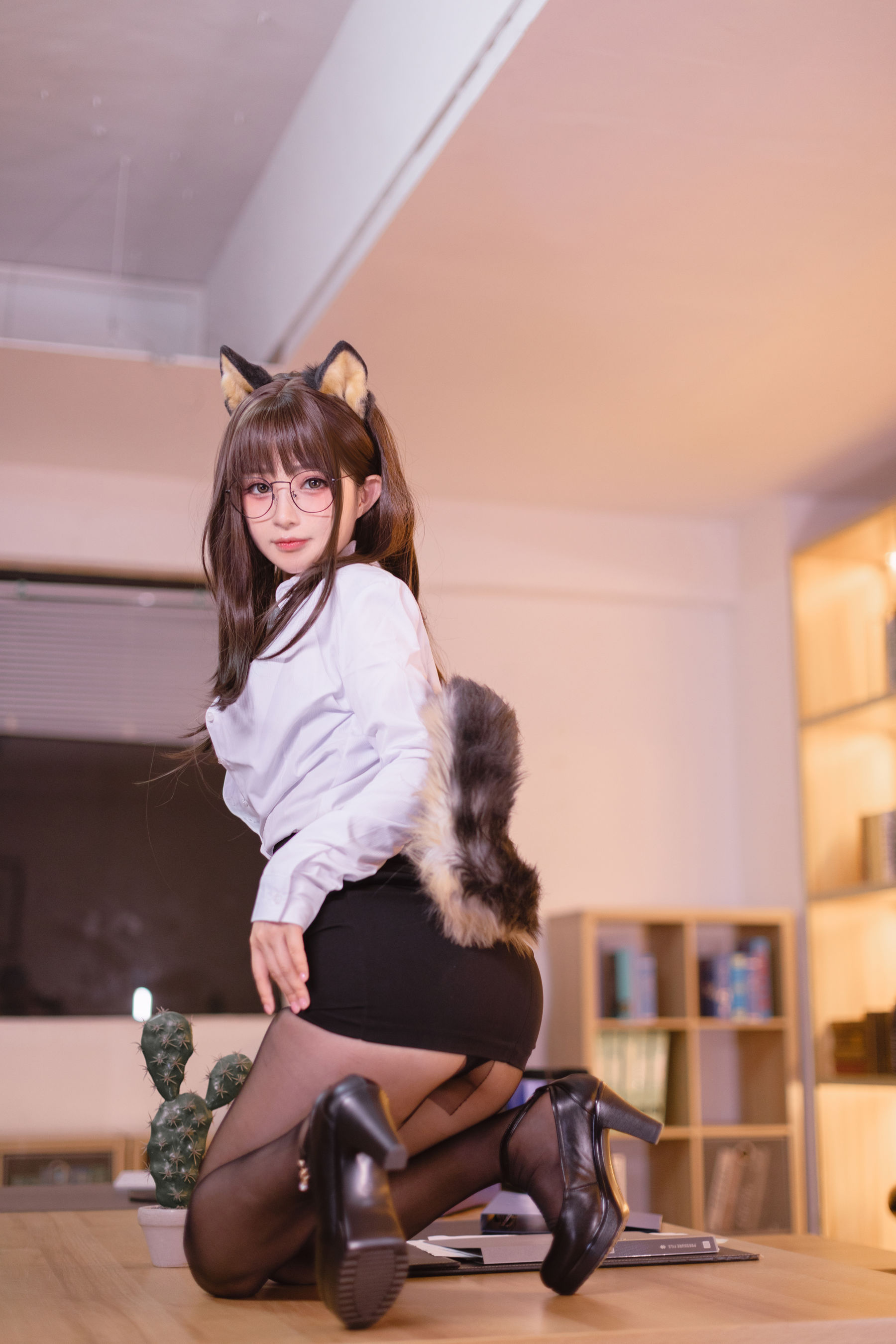 桜井宁宁 - 柴犬OL-图35