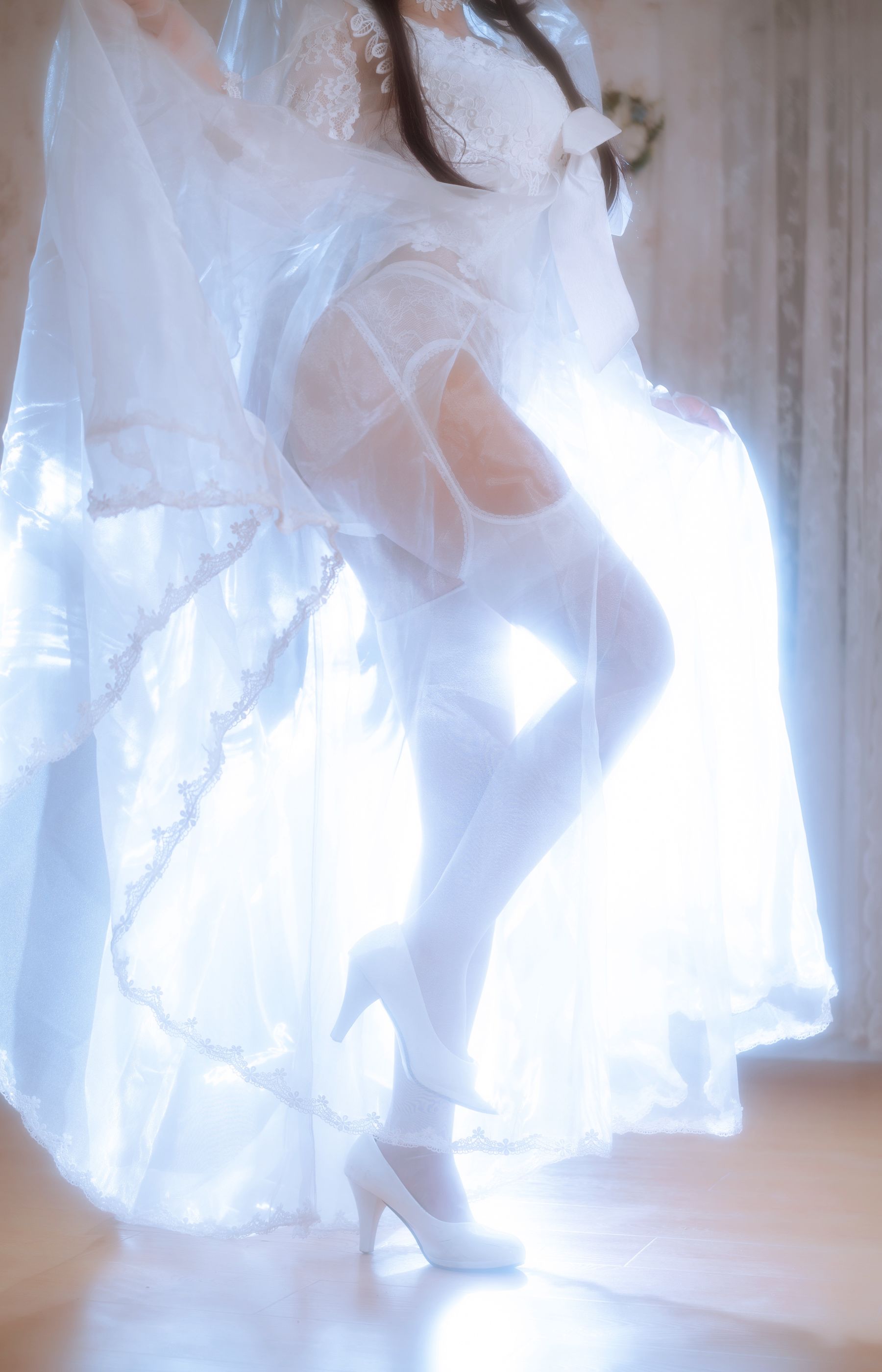 白嫩美少女鬼畜瑶 - 婚纱-图32