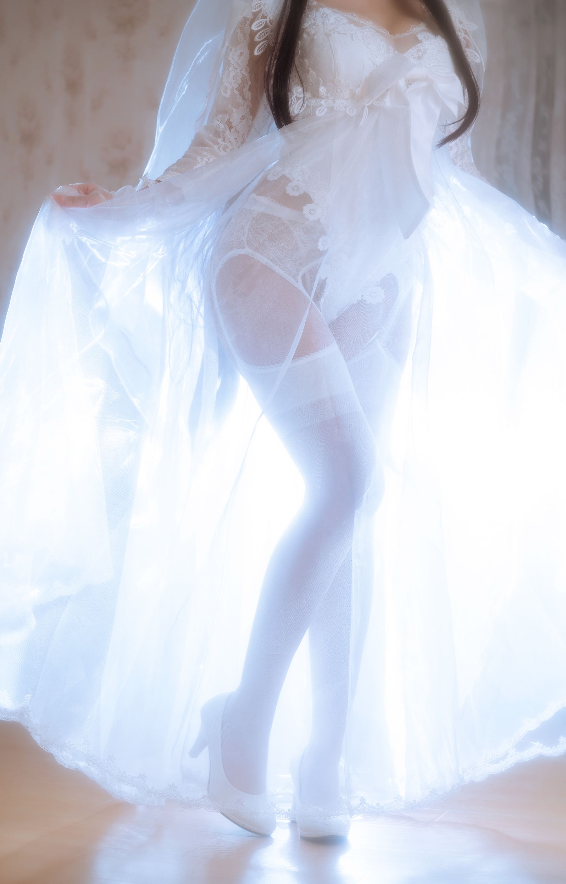 白嫩美少女鬼畜瑶 - 婚纱-图33