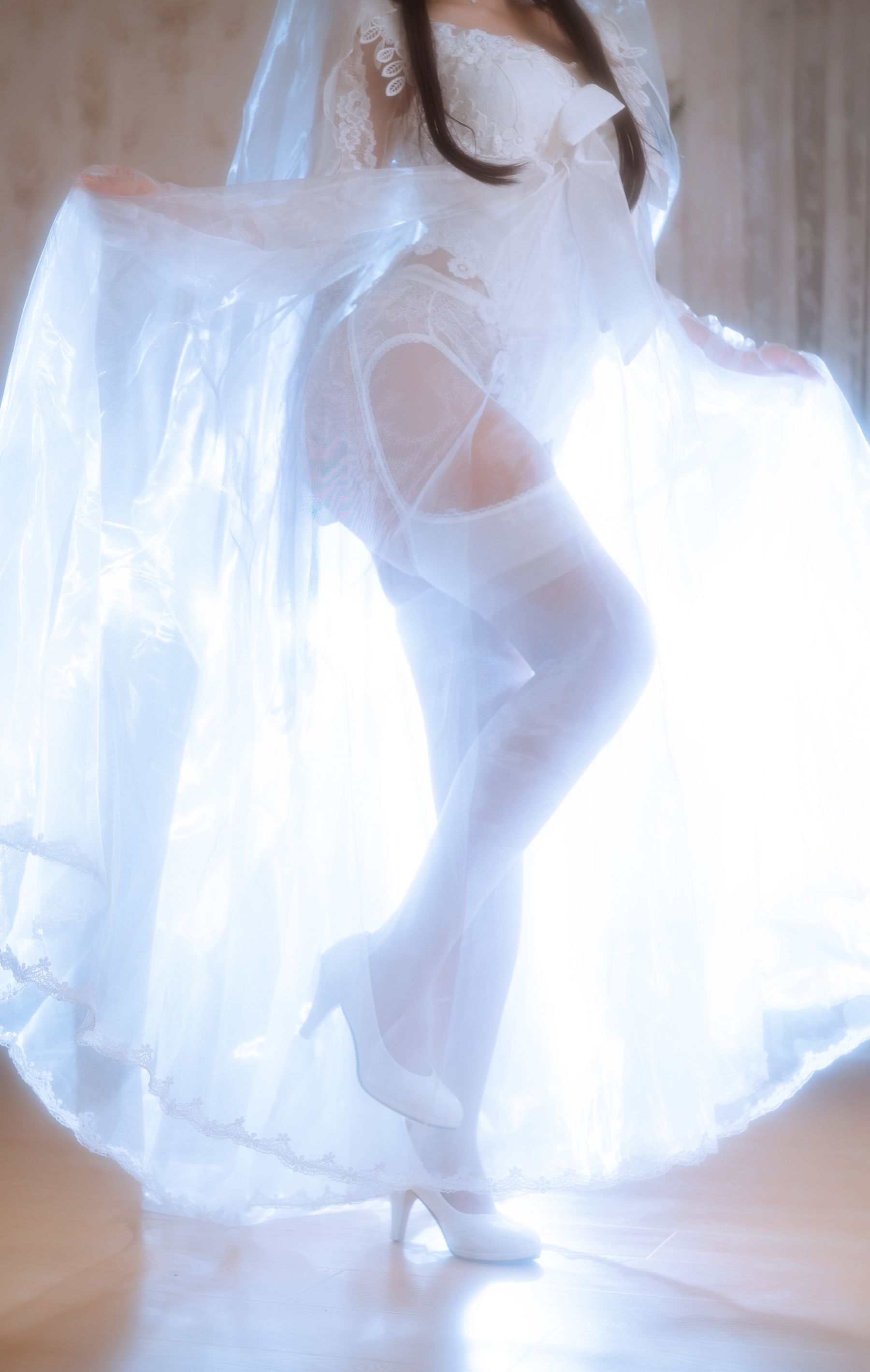 白嫩美少女鬼畜瑶 - 婚纱-图34