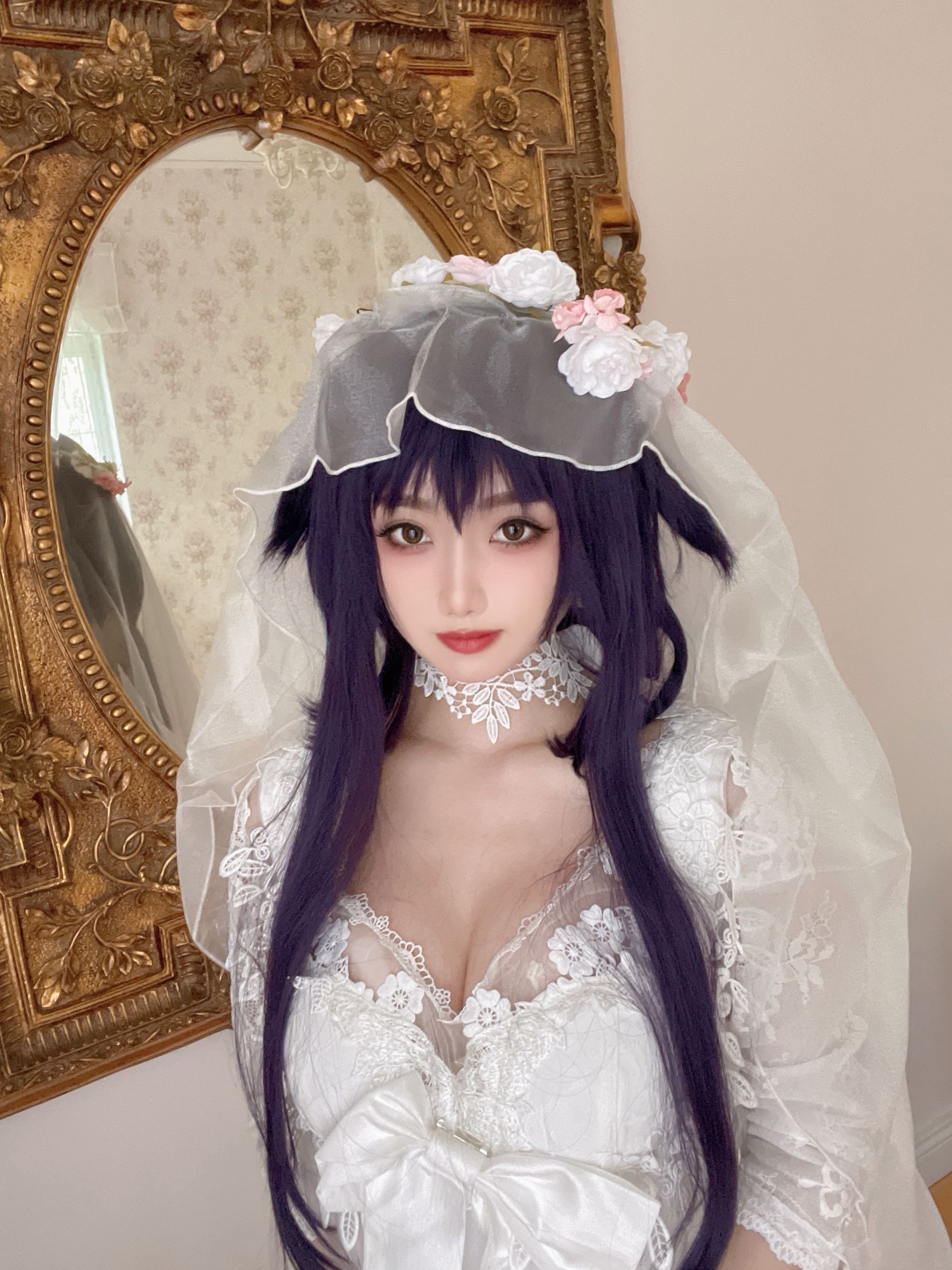 白嫩美少女鬼畜瑶 - 婚纱-图37