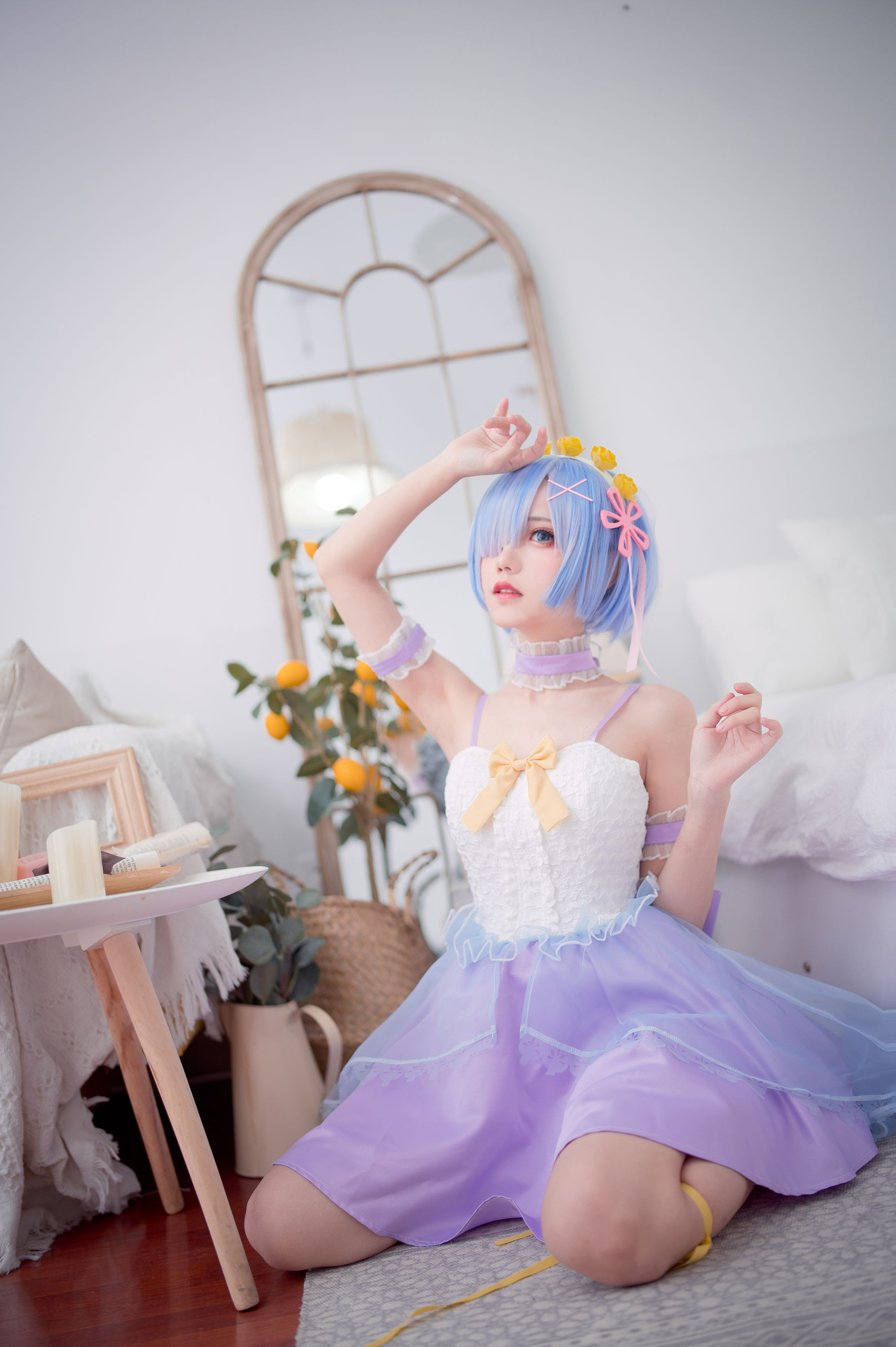 花柒Hana - 天使蕾姆-图1