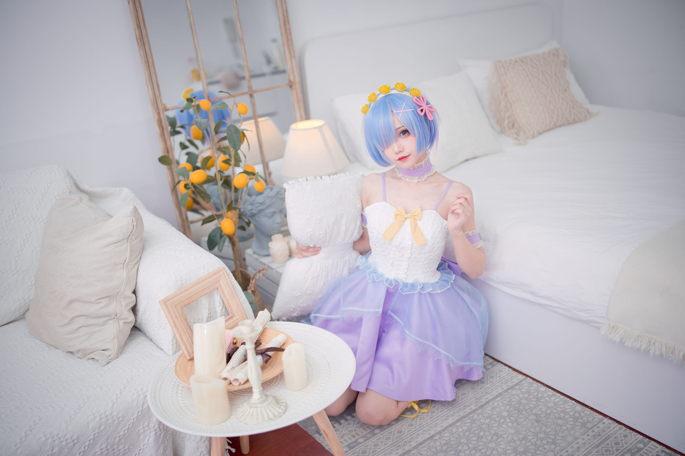 花柒Hana - 天使蕾姆-图2