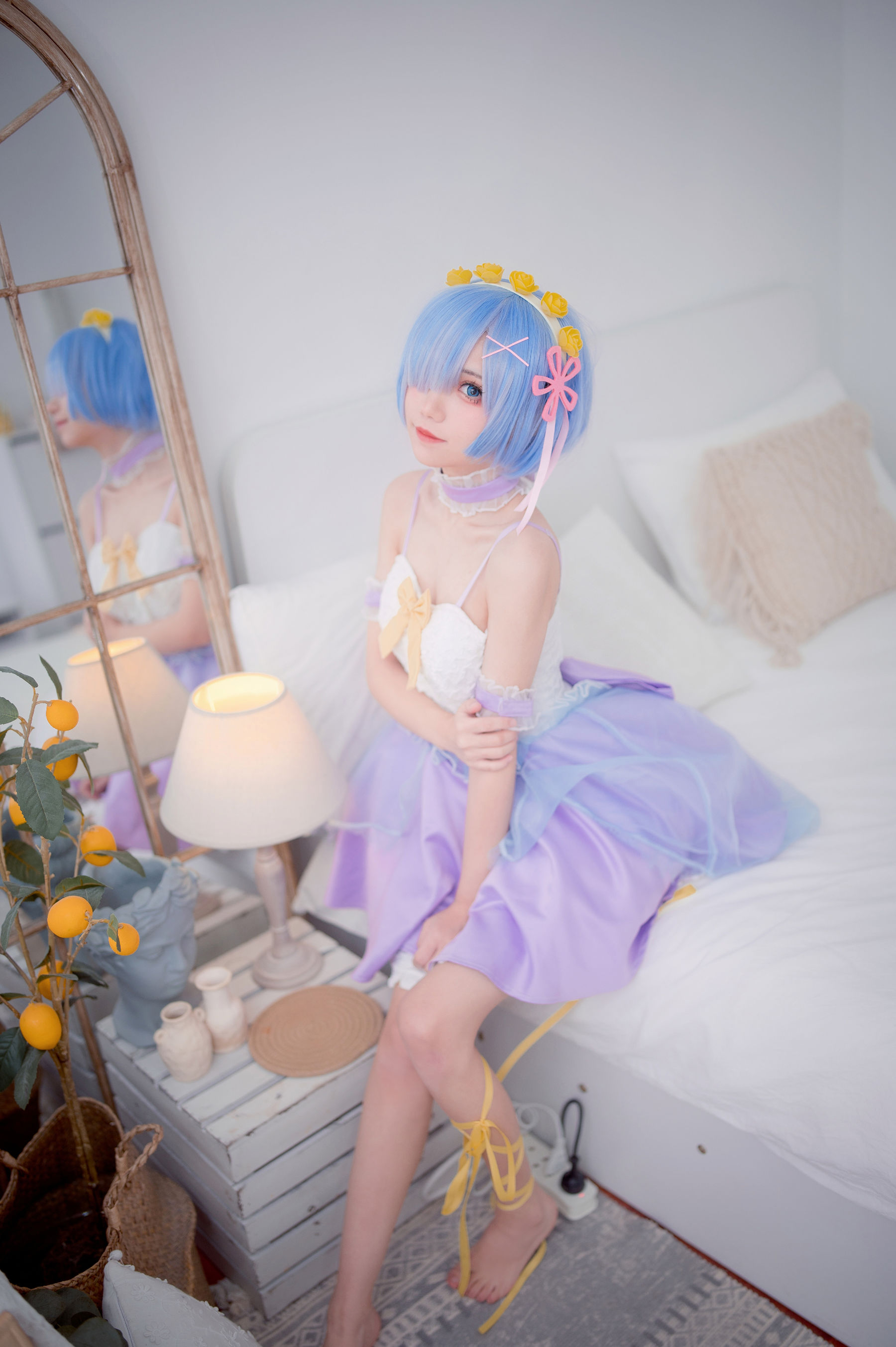 花柒Hana - 天使蕾姆-图3