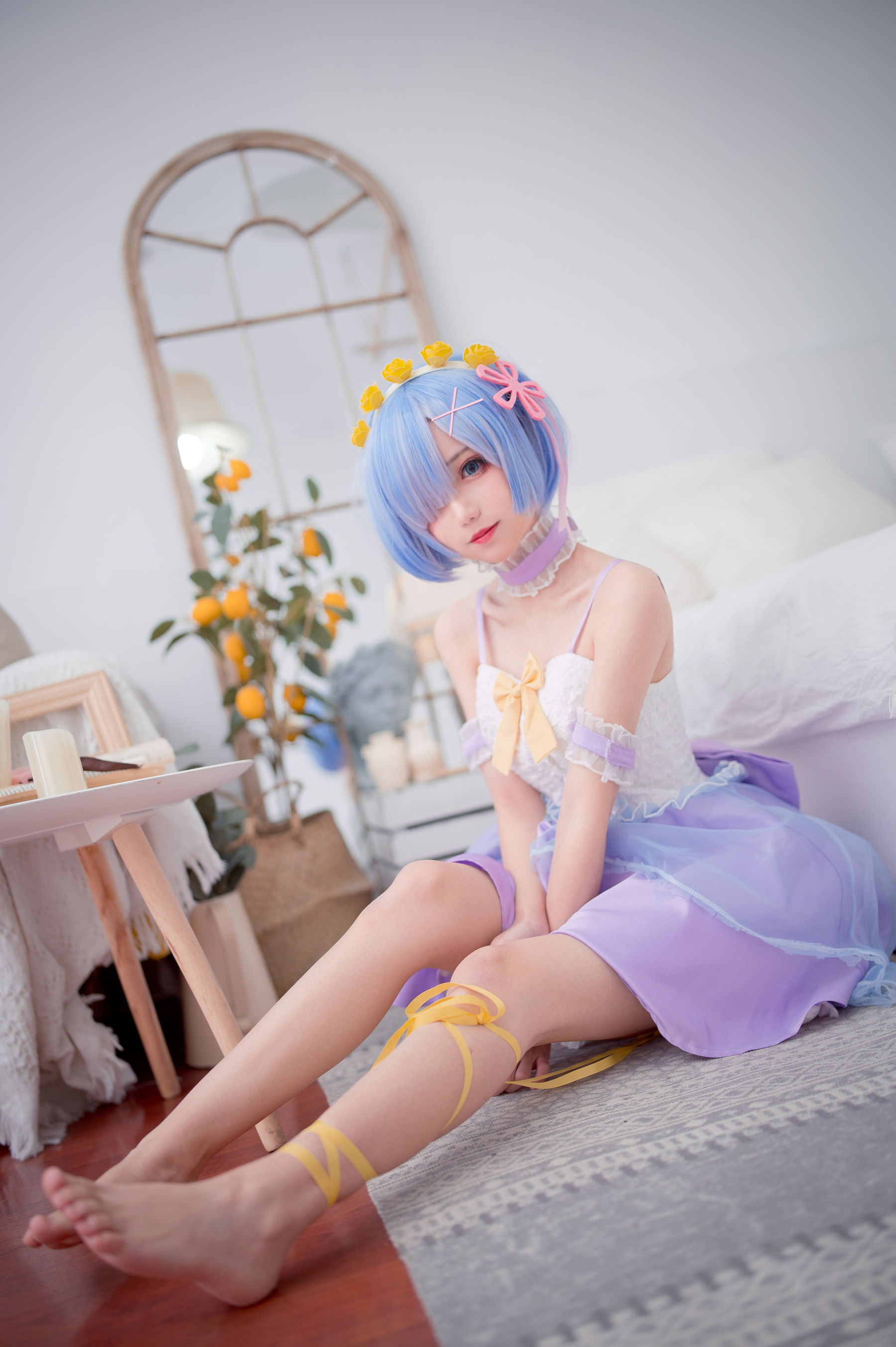 花柒Hana - 天使蕾姆-图5