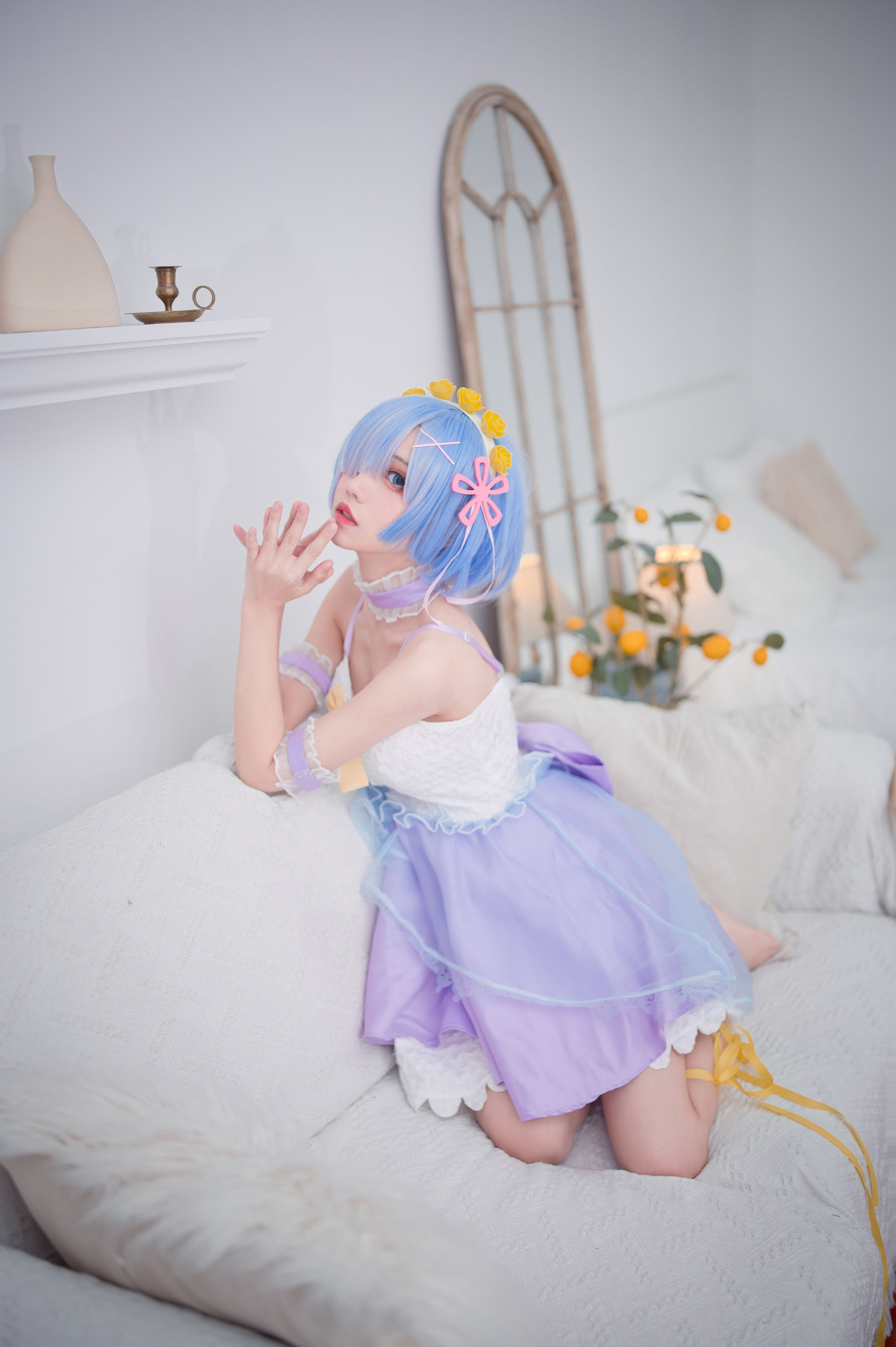 花柒Hana - 天使蕾姆-图7