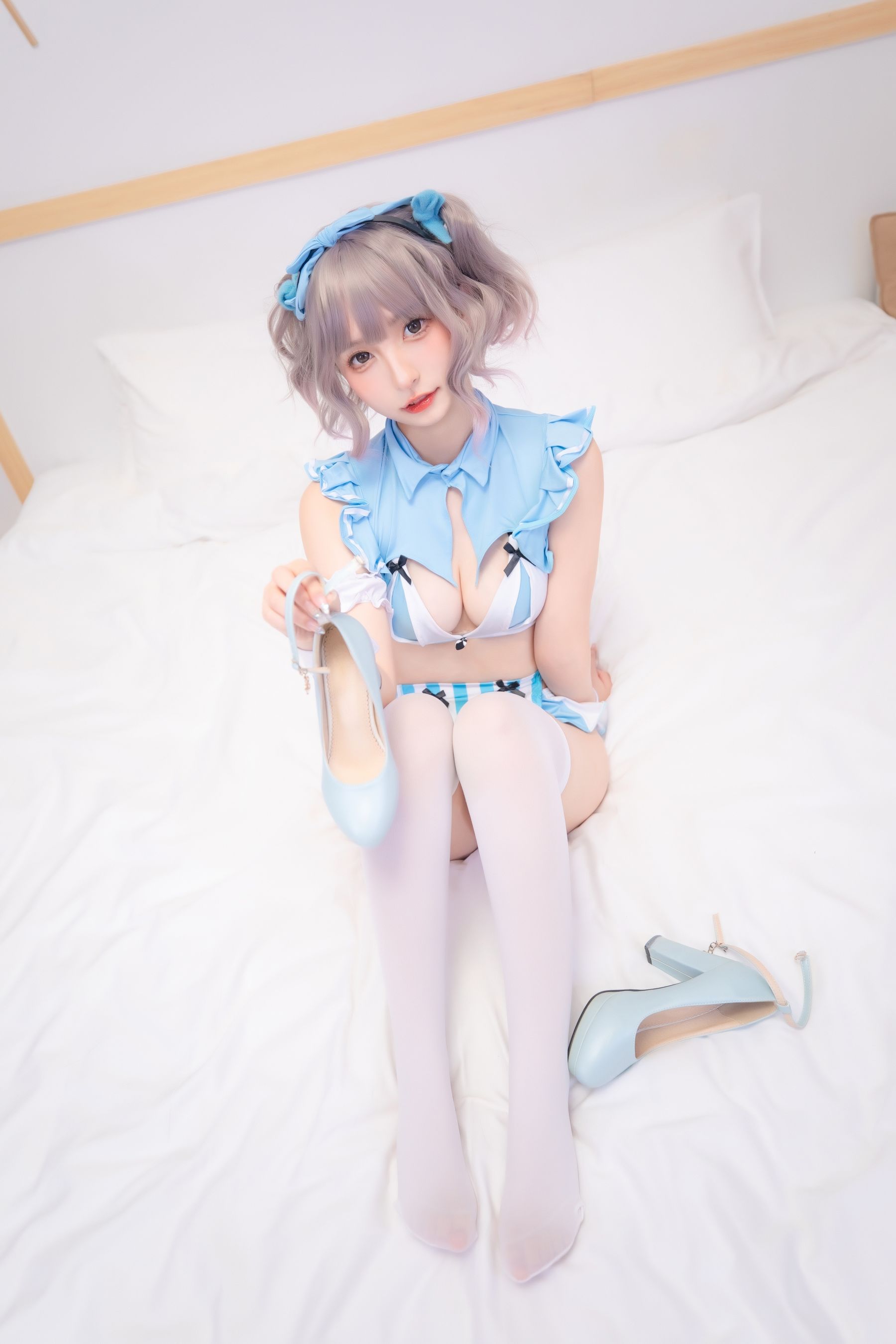 神楽坂真冬 蓝调女仆-图14
