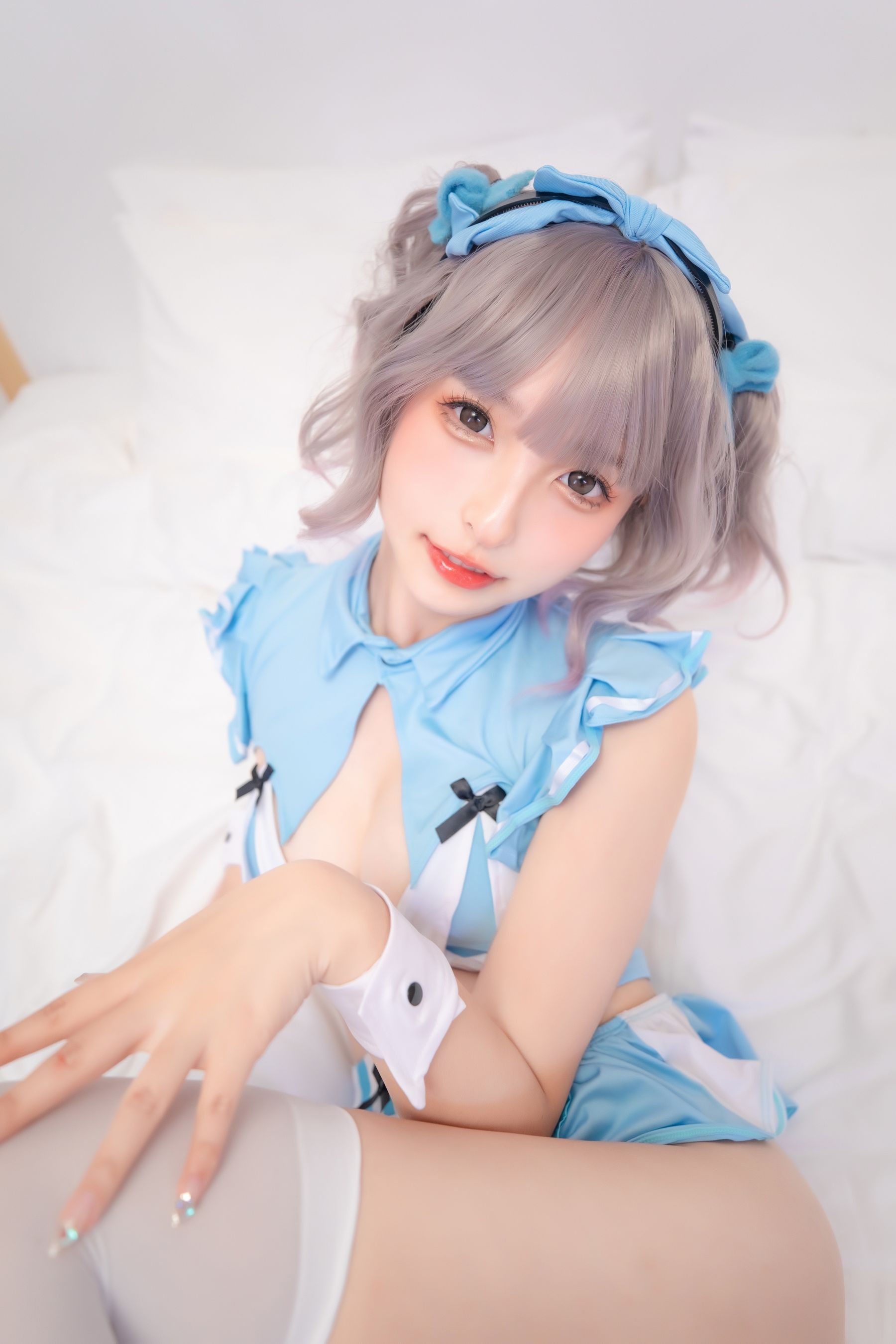 神楽坂真冬 蓝调女仆-图28
