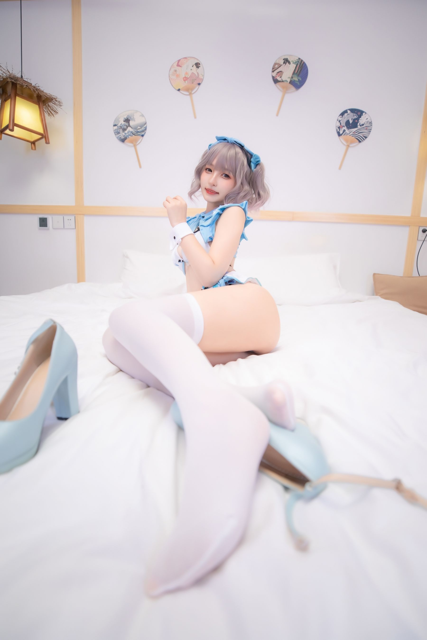 神楽坂真冬 蓝调女仆-图34