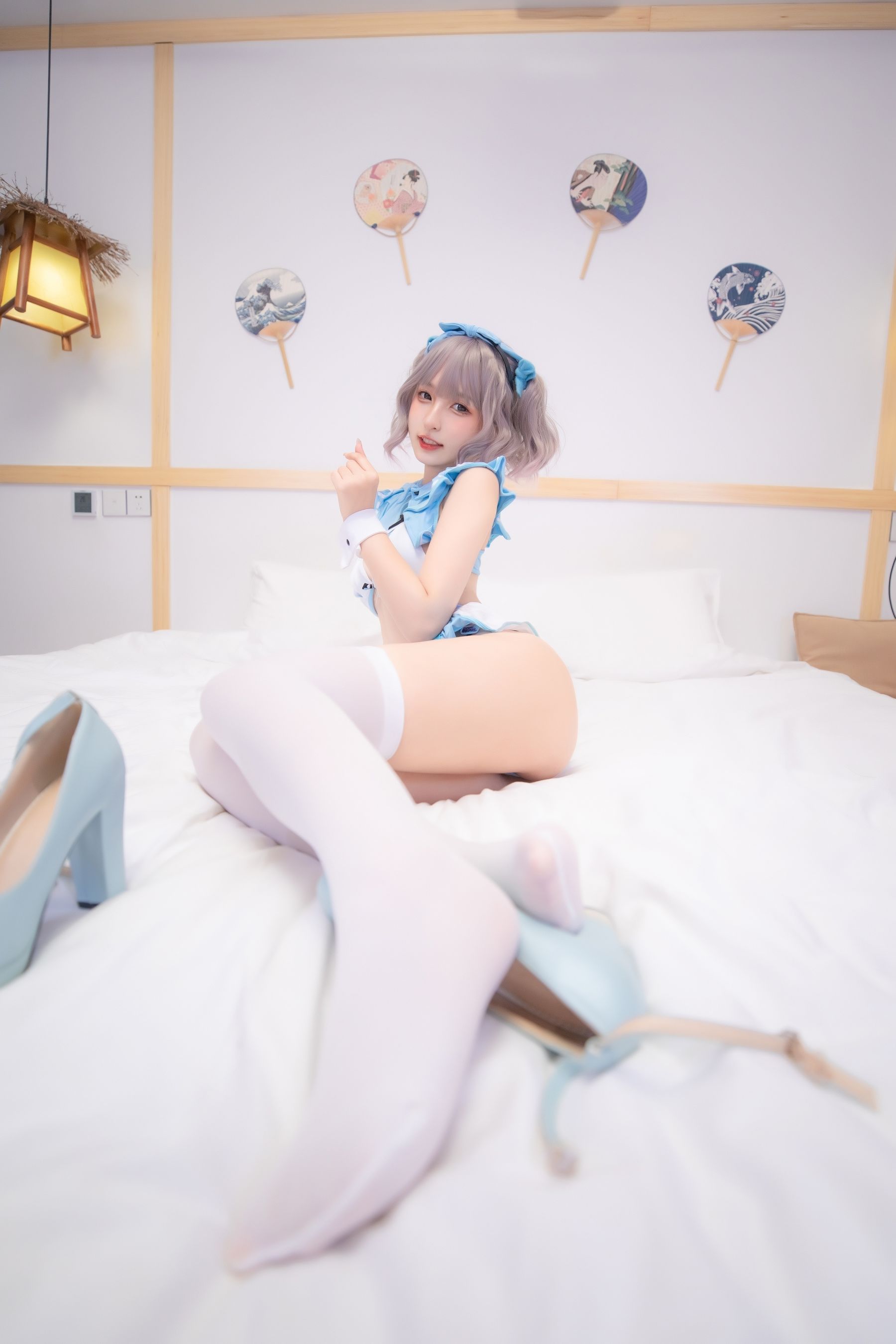 神楽坂真冬 蓝调女仆-图35